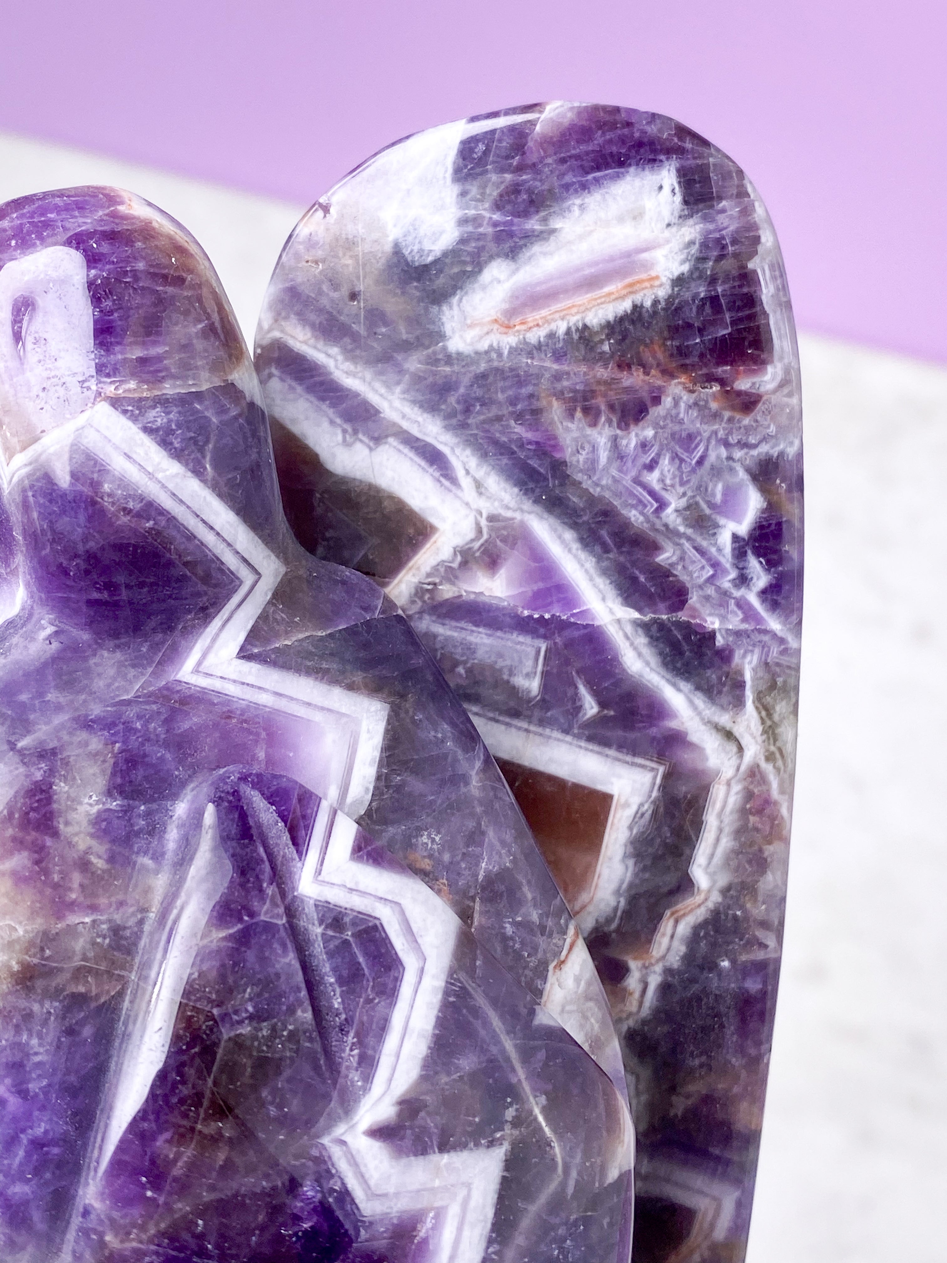 Chevron Amethyst Tower