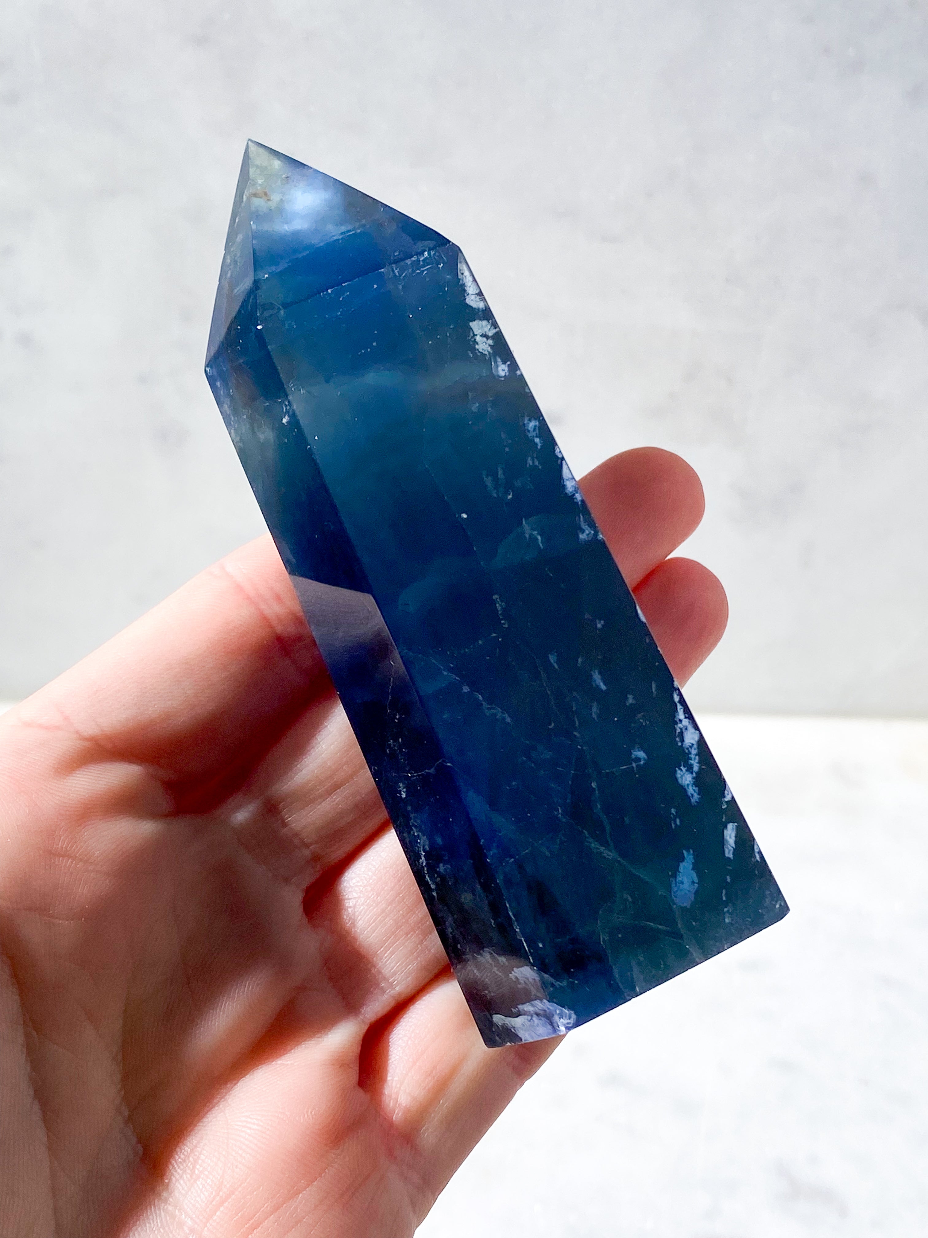 Blått fluorittorn (nr 3)