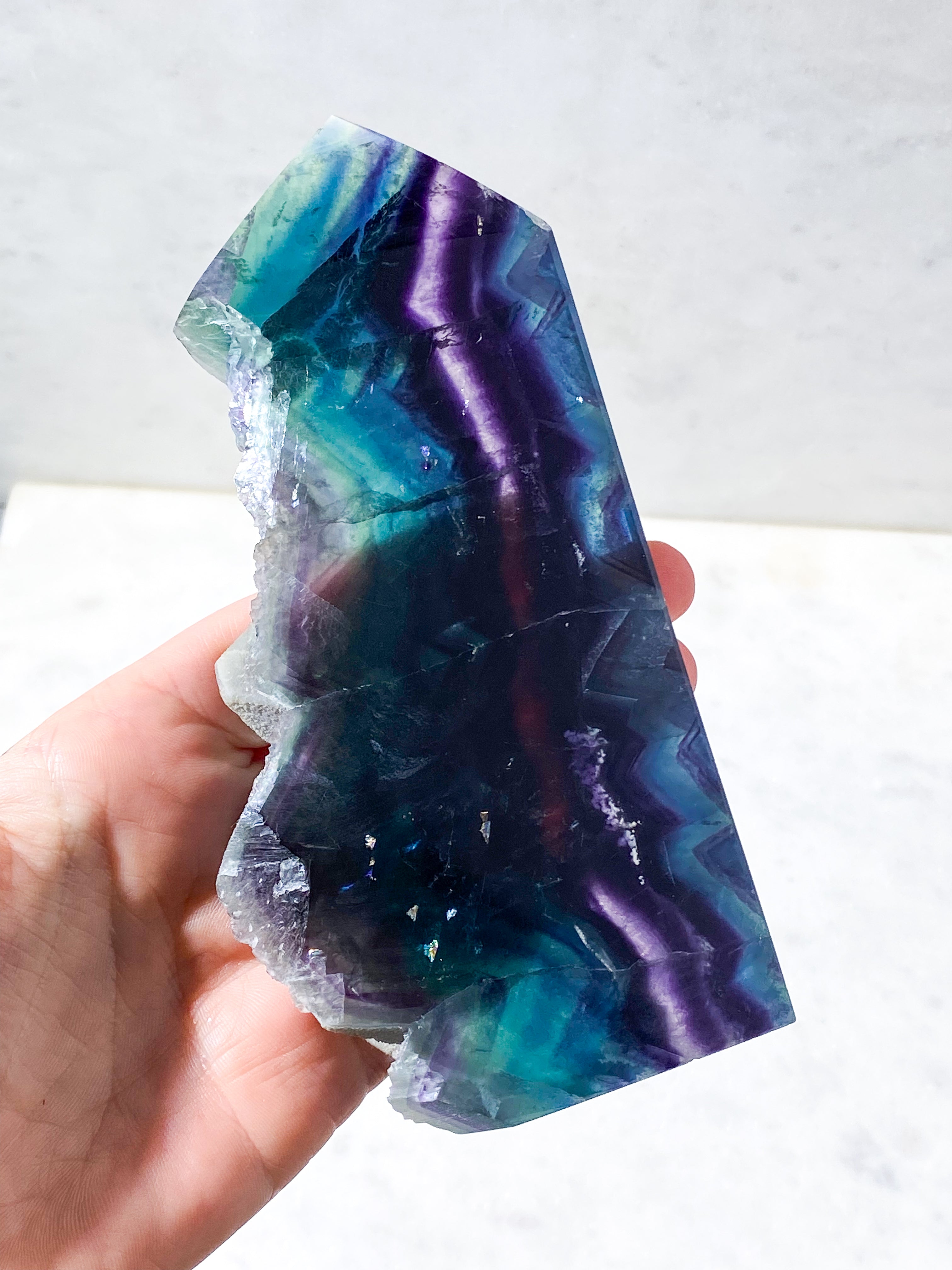 Raw Fluorit Raw Tower (nr 3)