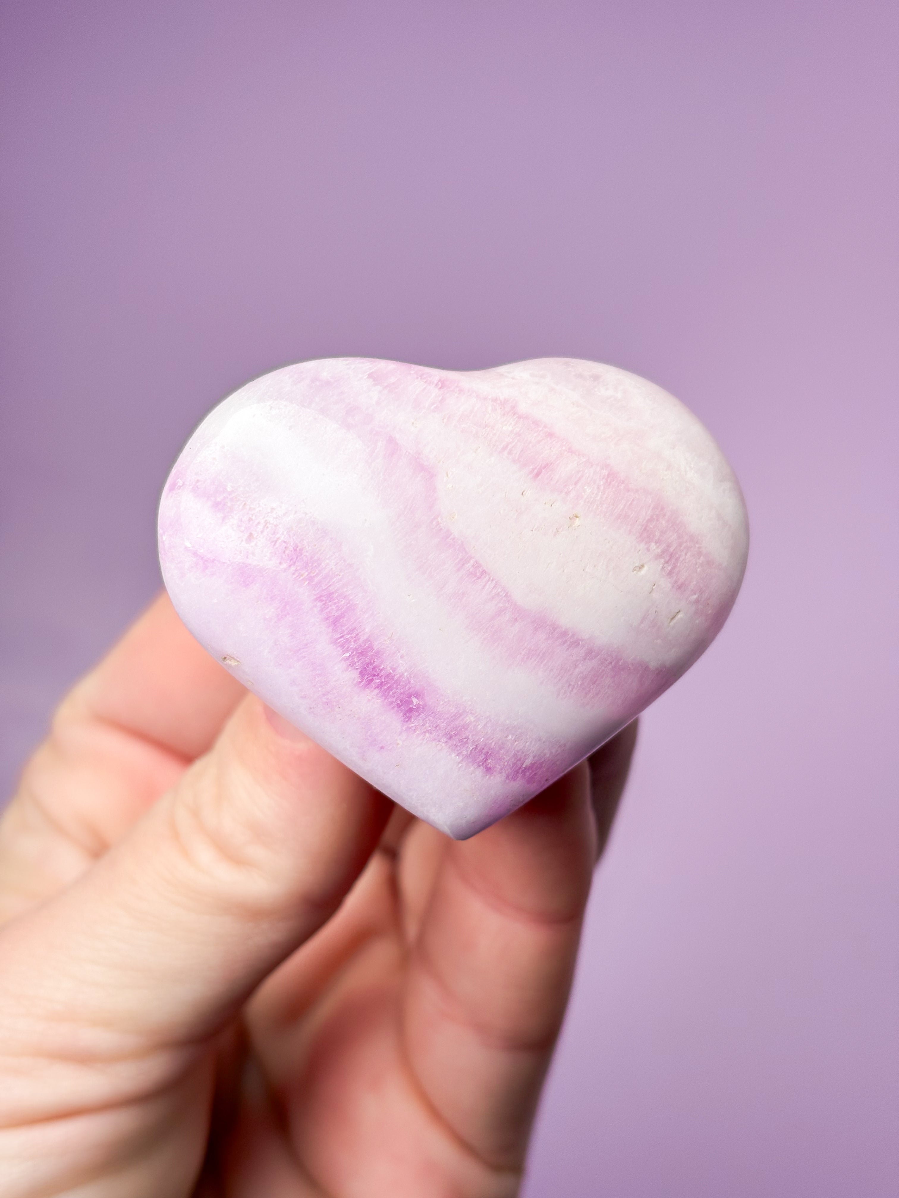 Rosa aragonithjärta (nr 1)