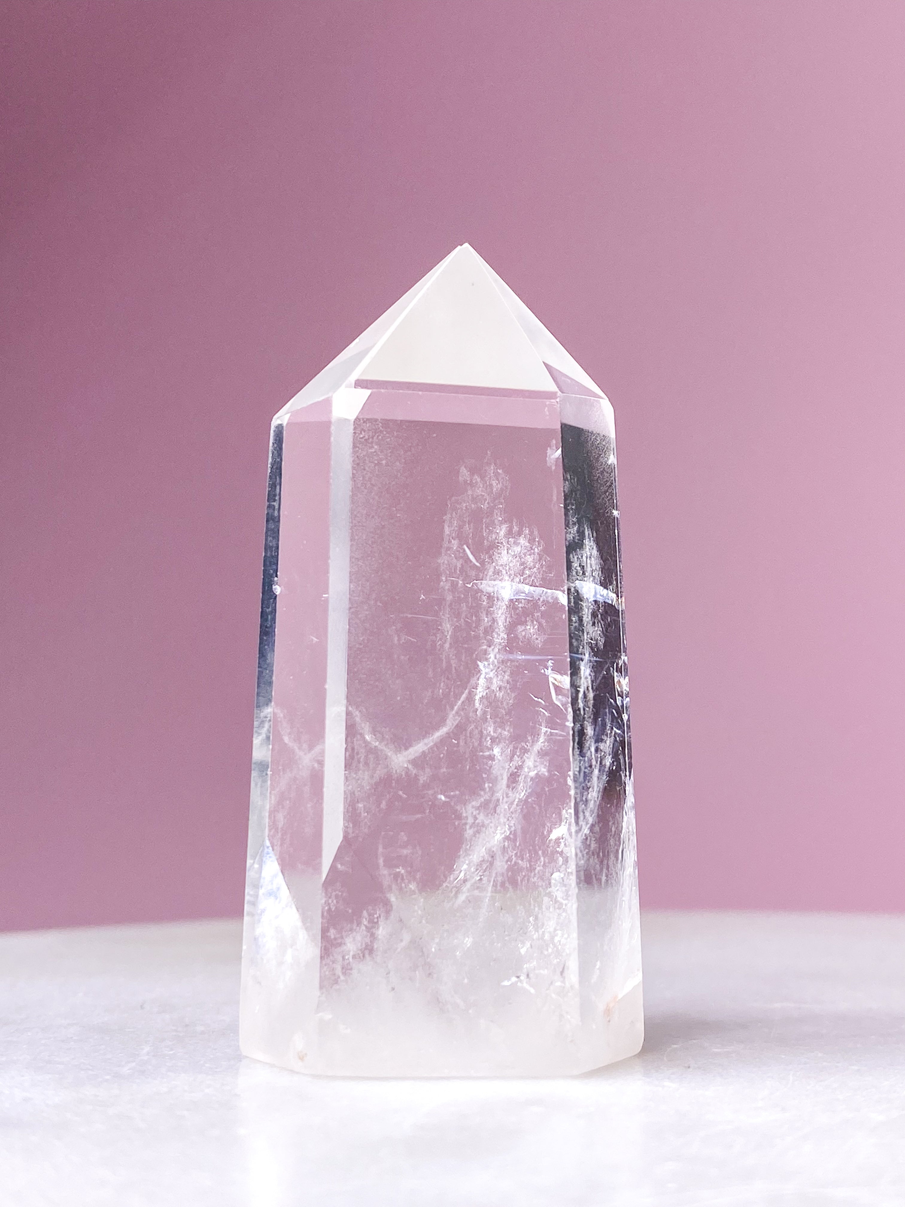 Jättestorn av bergkristall (nr 3) Exklusiv kvalitet