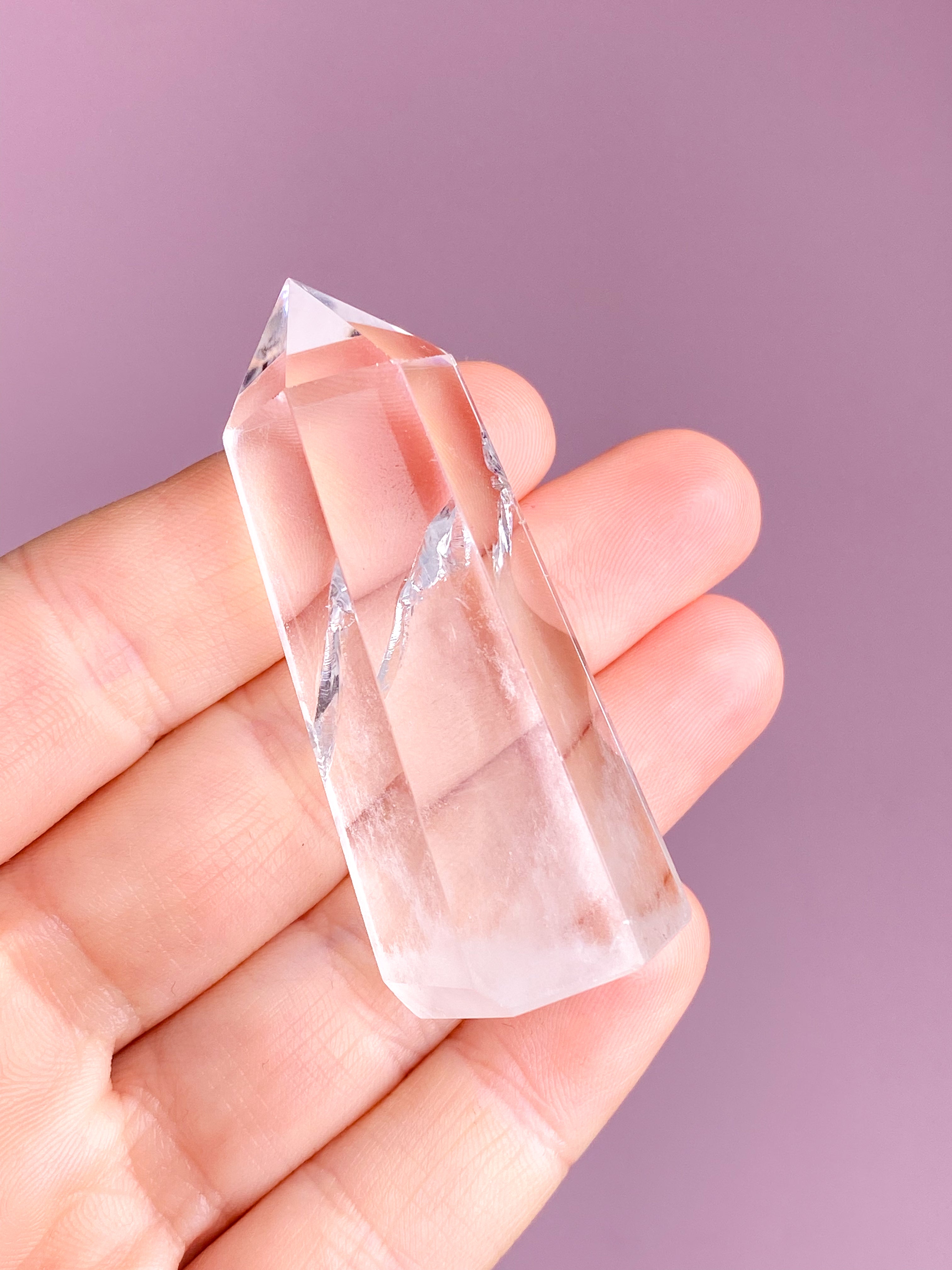 Jättestorn av bergkristall (nr 3) Exklusiv kvalitet