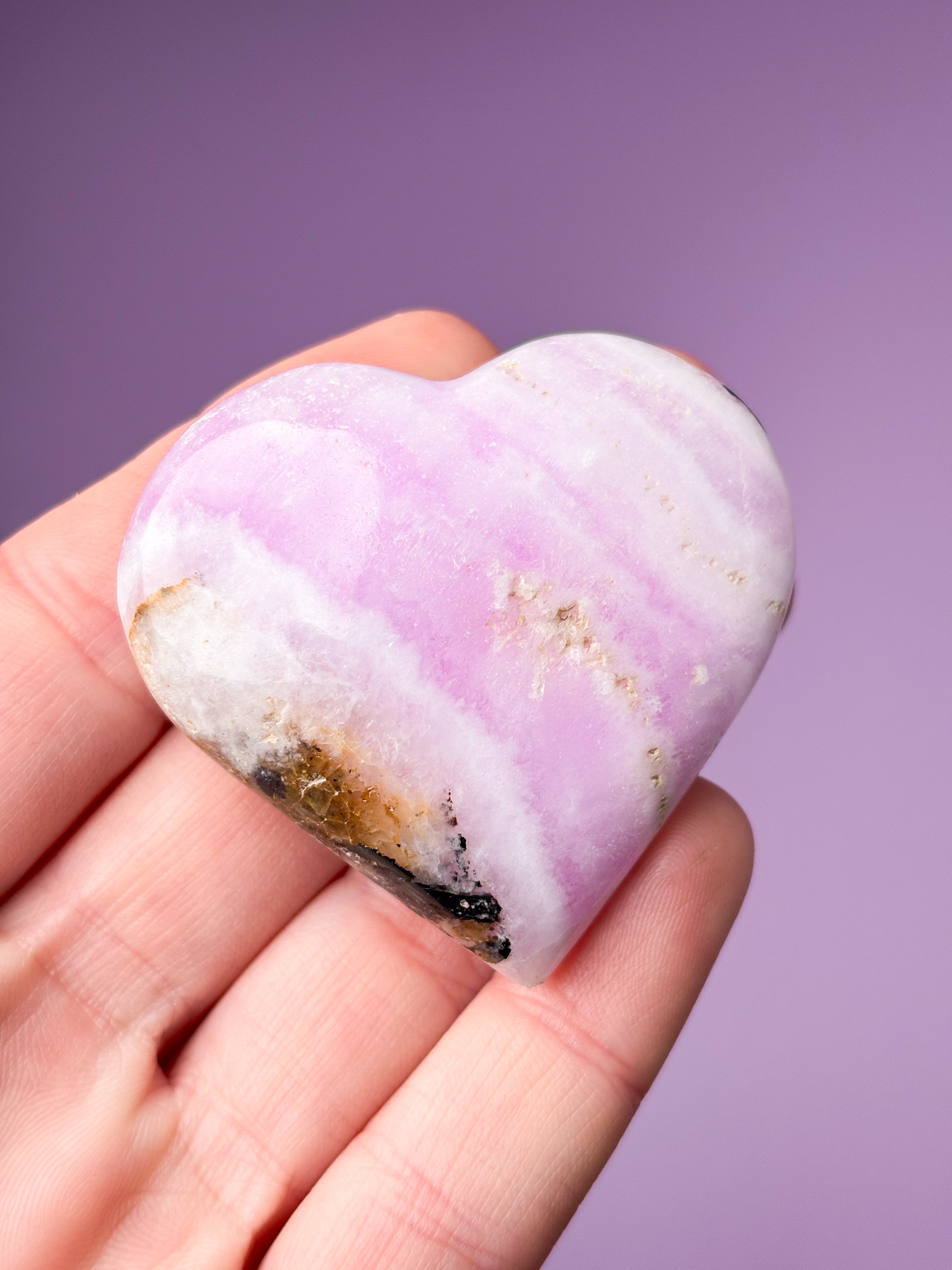 Rosa aragonithjärta (nr 6)