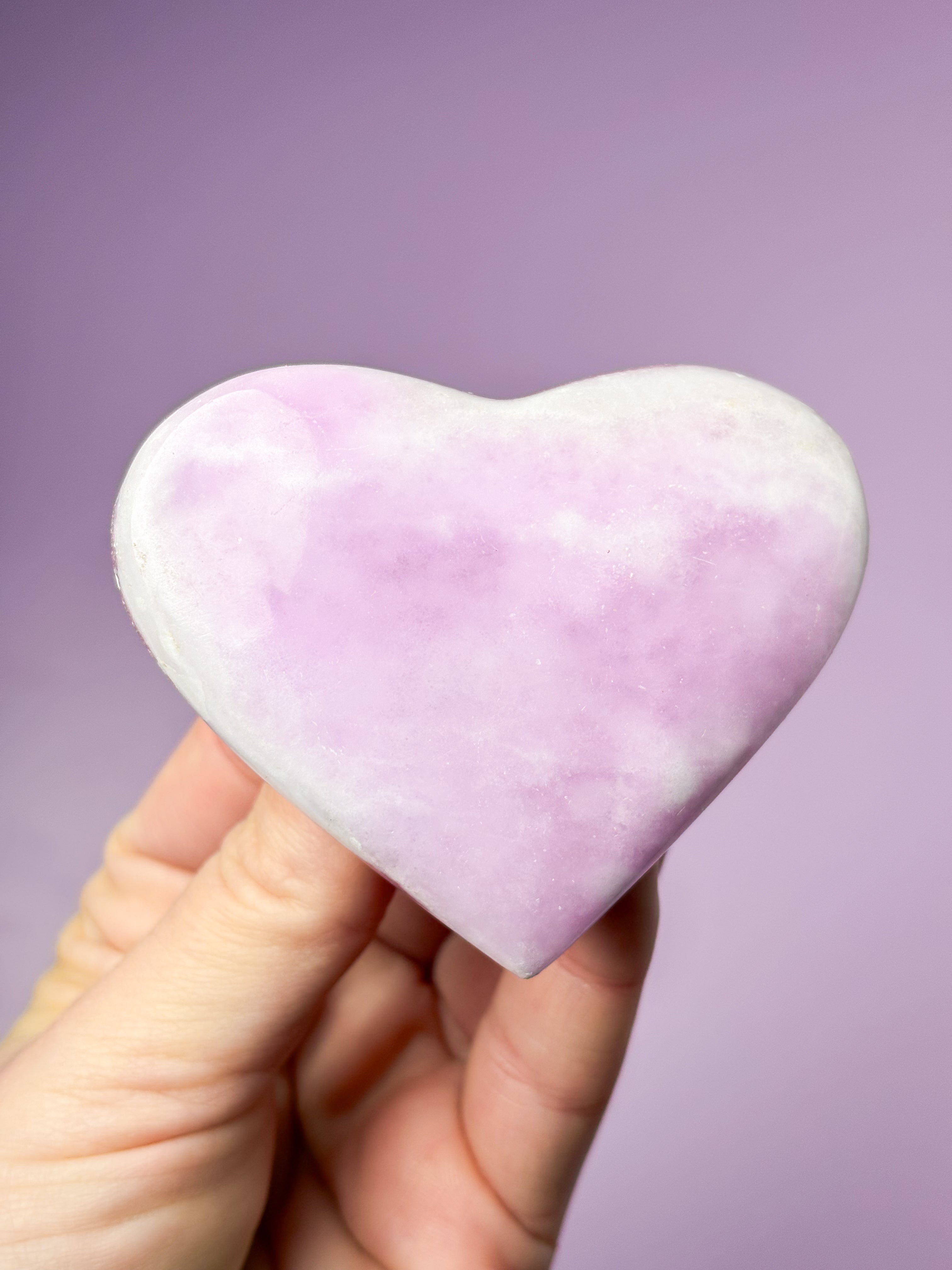 Rosa aragonithjärta (nr 7)