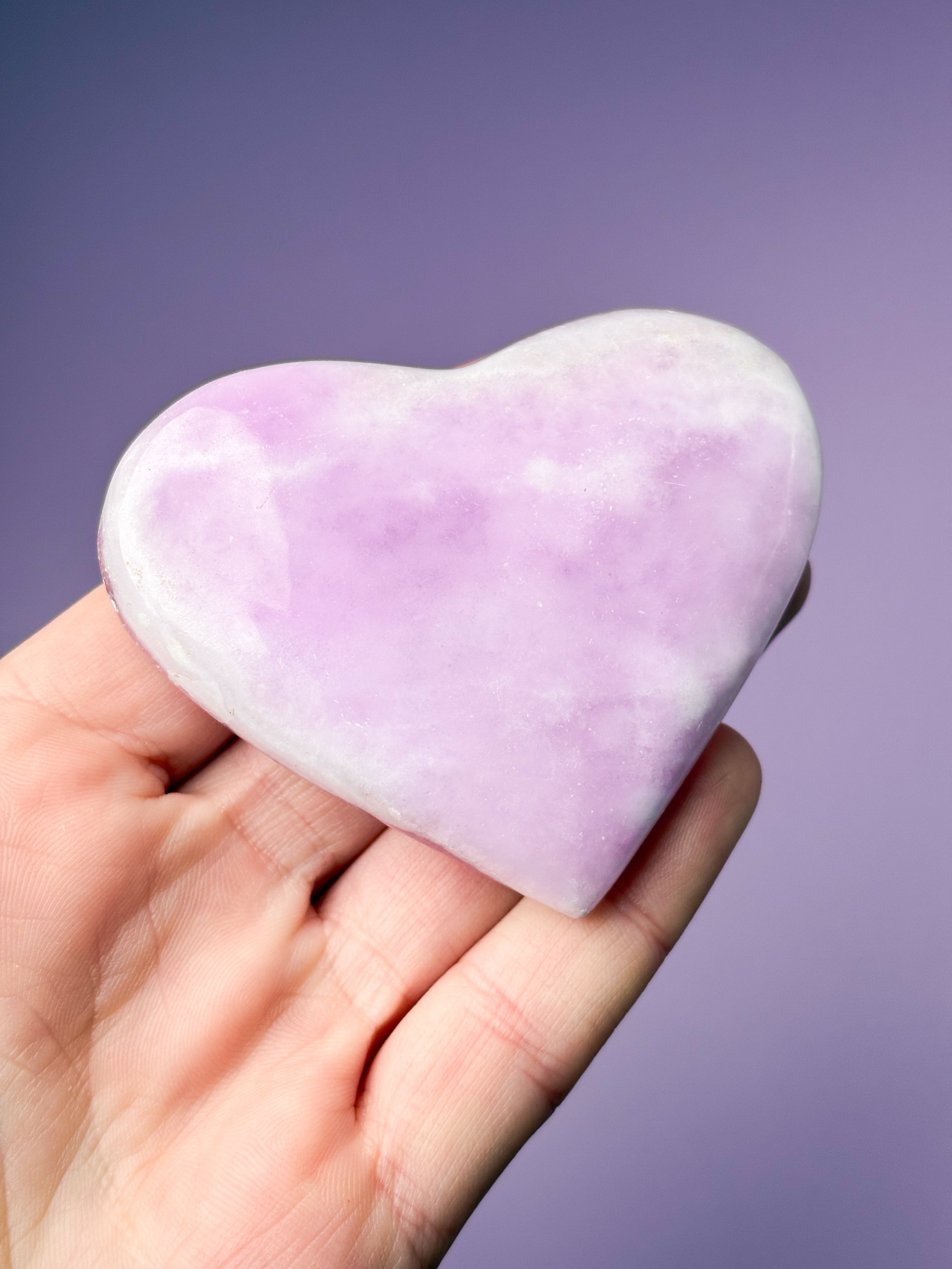 Rosa aragonithjärta (nr 7)