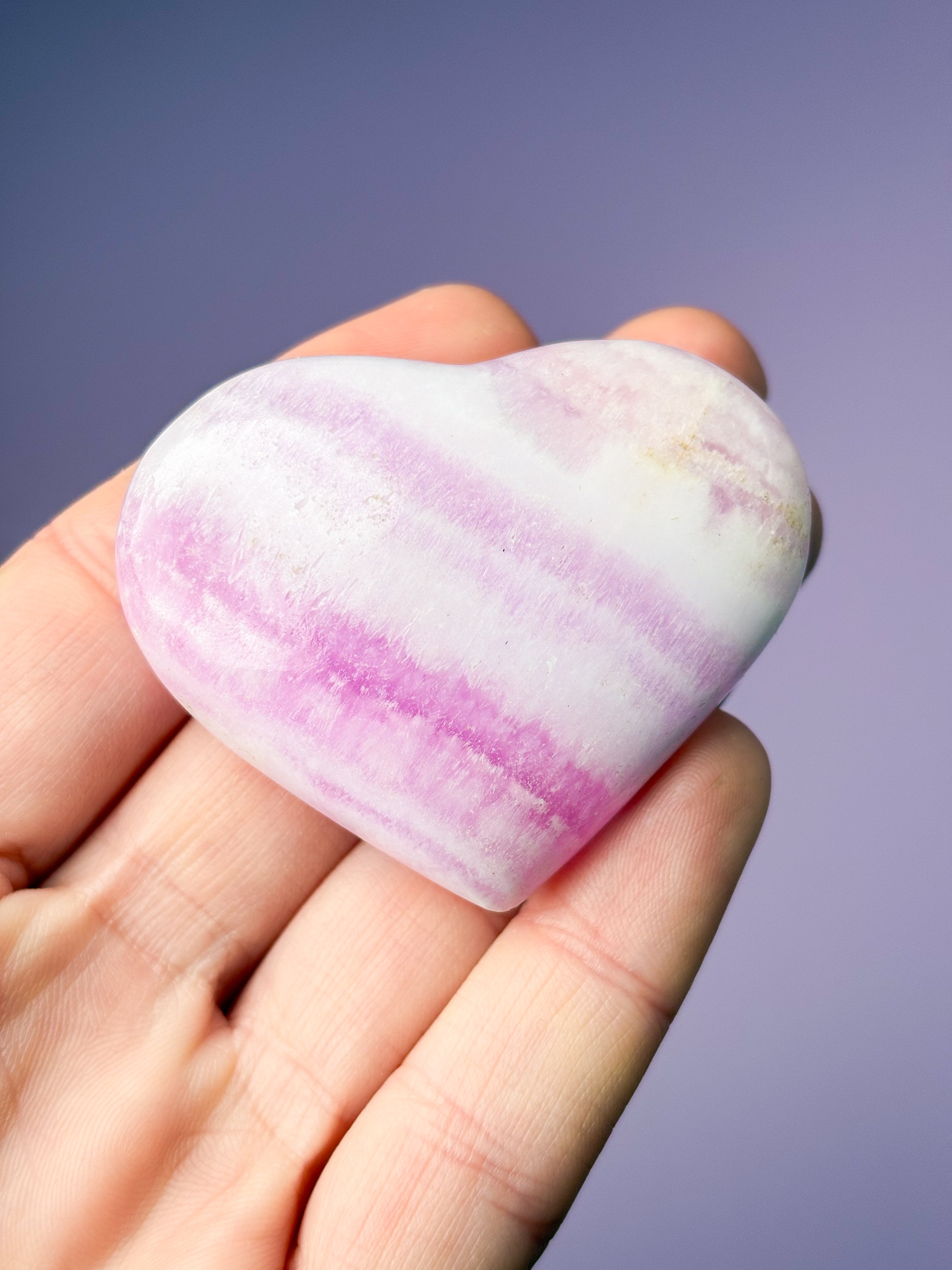 Rosa aragonithjärta (nr 8)