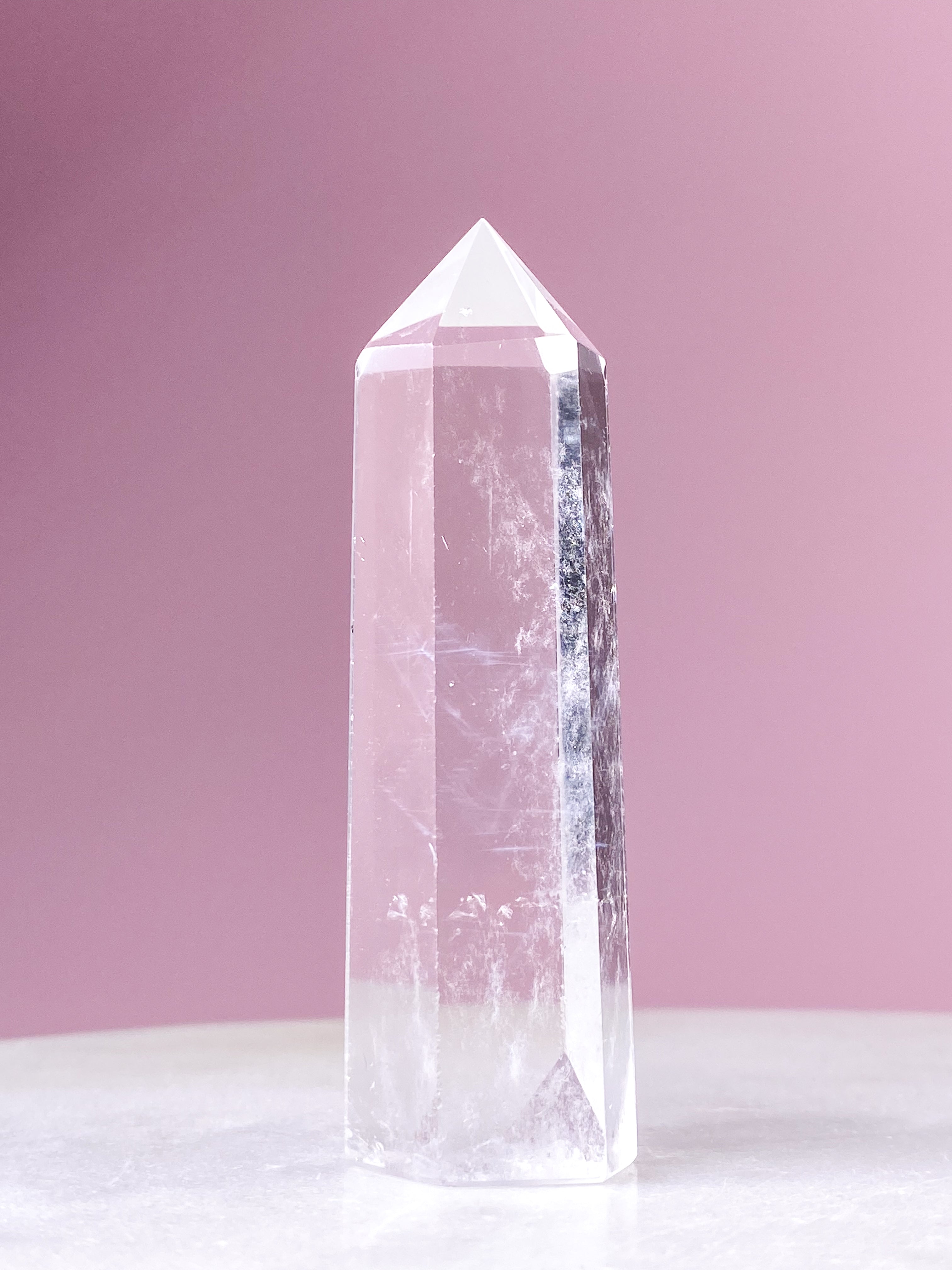 Jättestorn av bergkristall (nr 3) Exklusiv kvalitet