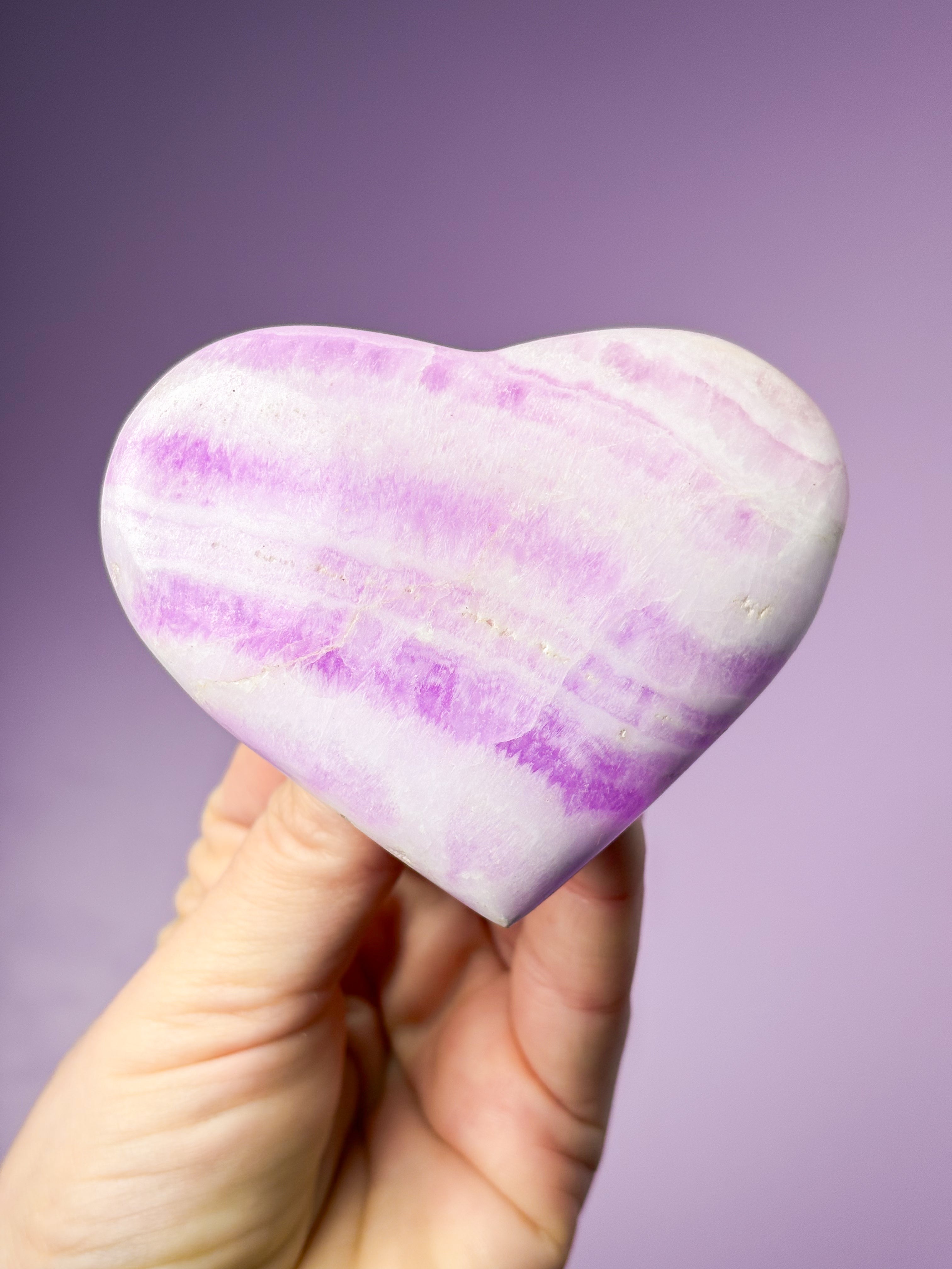 Rosa aragonithjärta (nr 15)