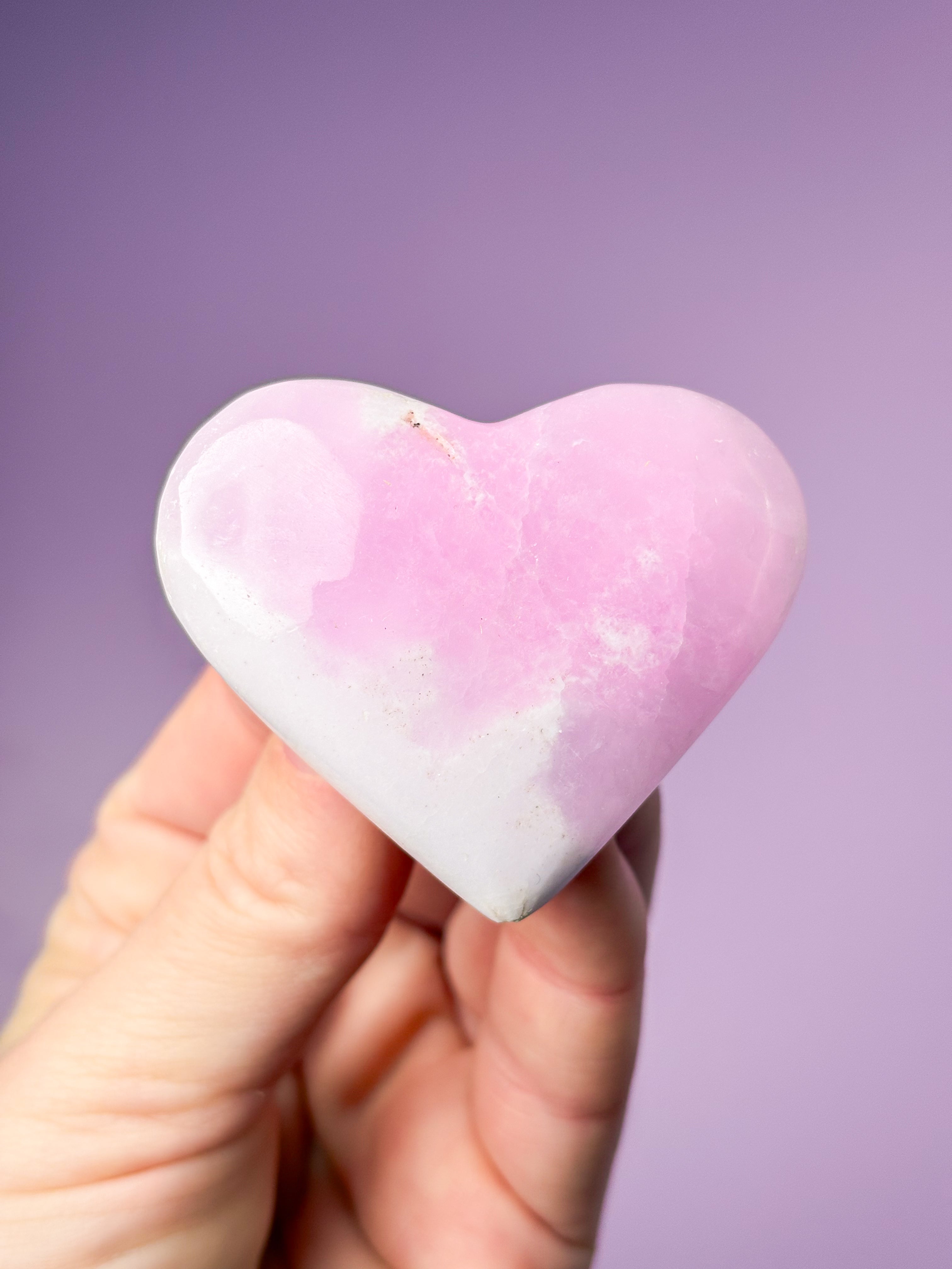 Rosa aragonithjärta (nr 16)