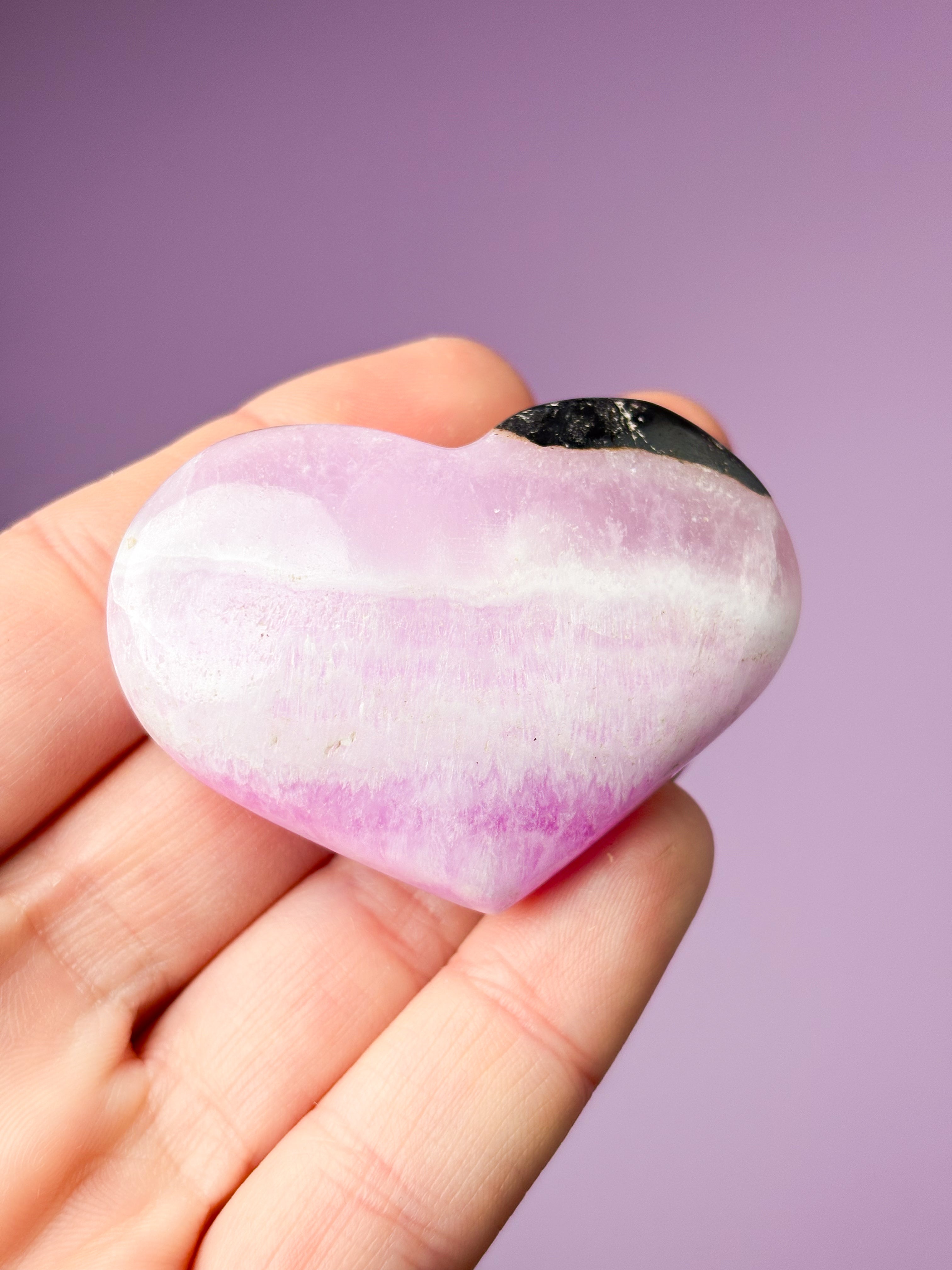 Rosa aragonithjärta (nr 19)