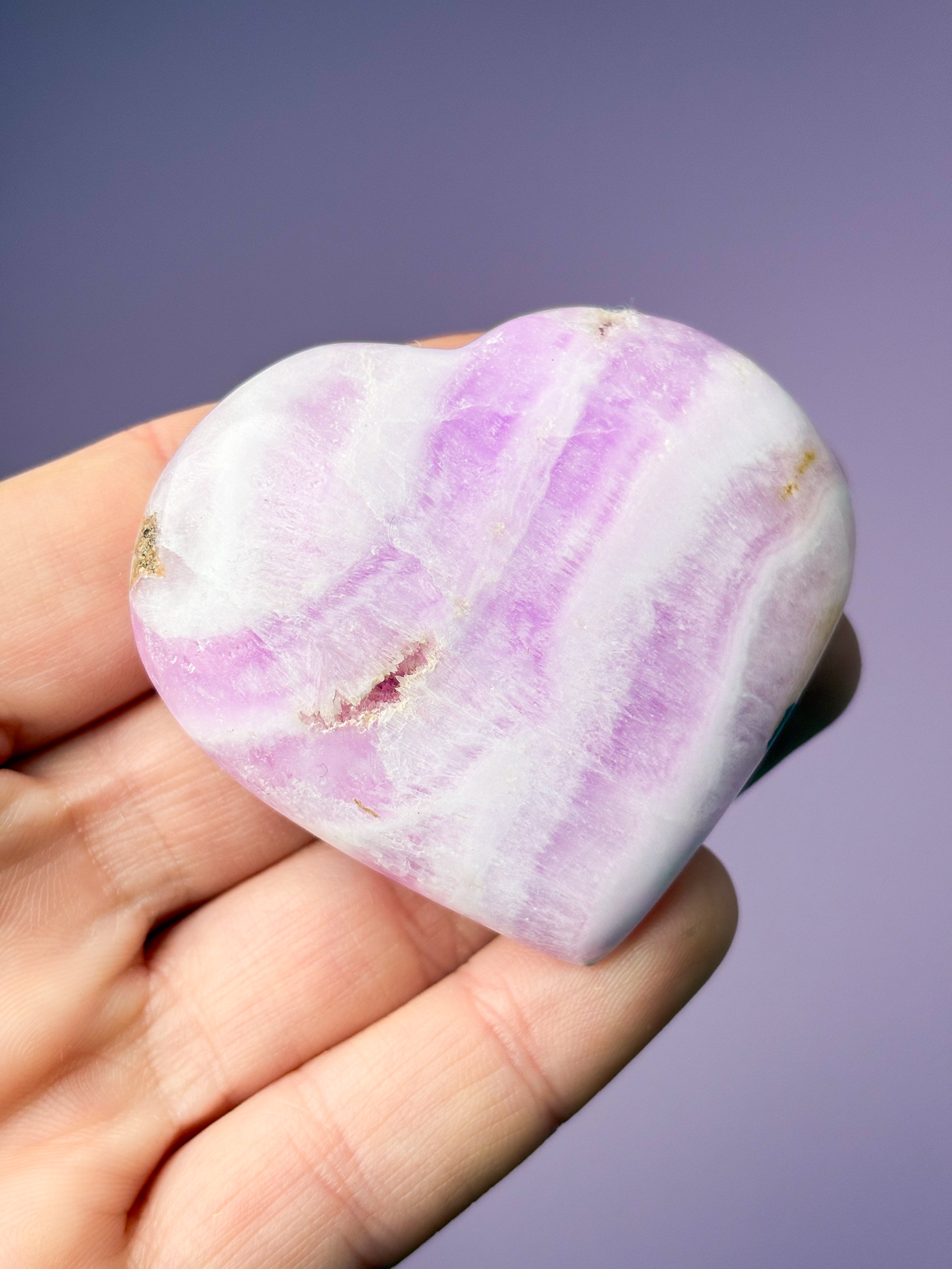 Rosa aragonithjärta (nr 23)