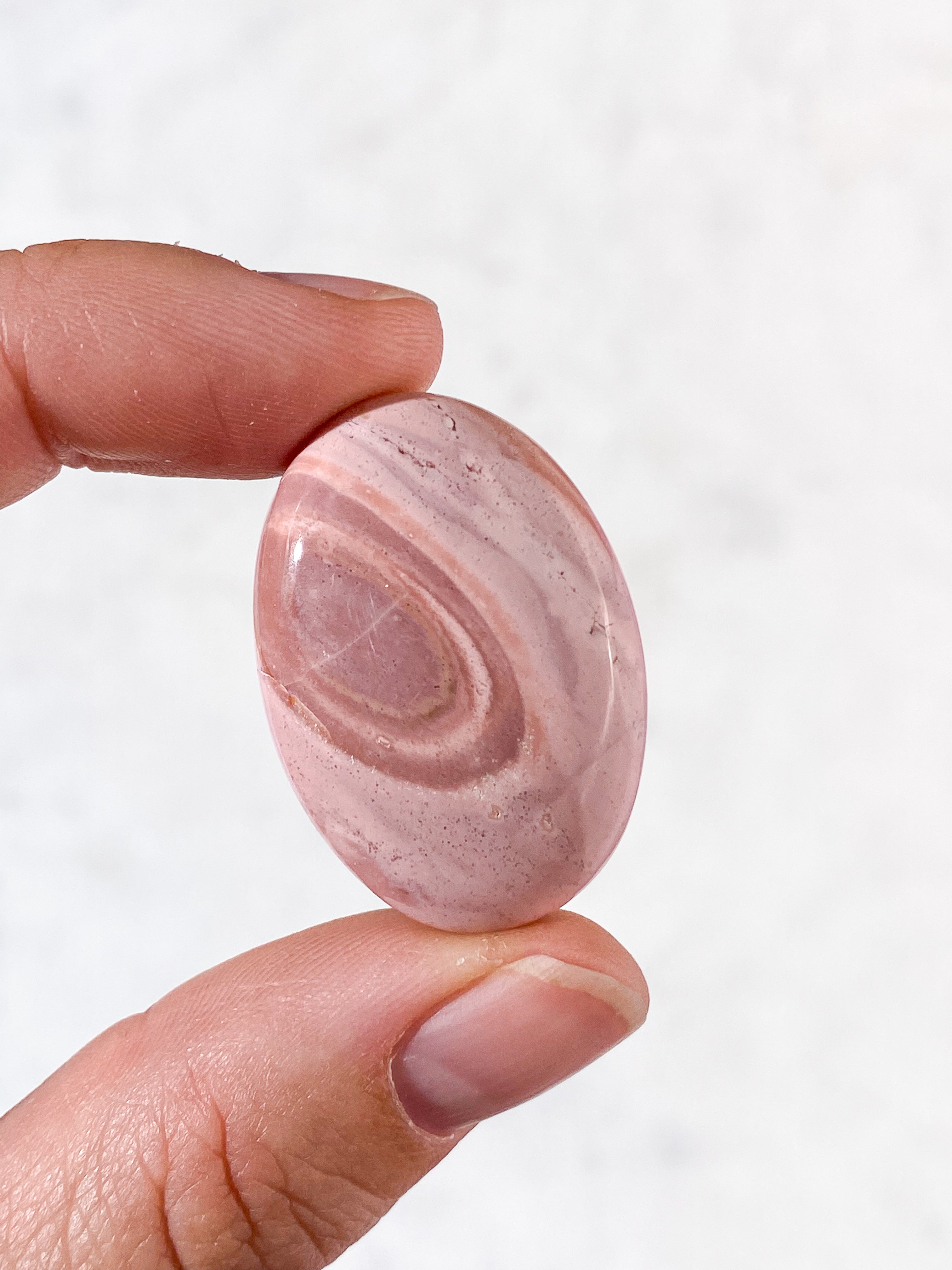 Rosa Opal Palmstone (nr 5) från Australien