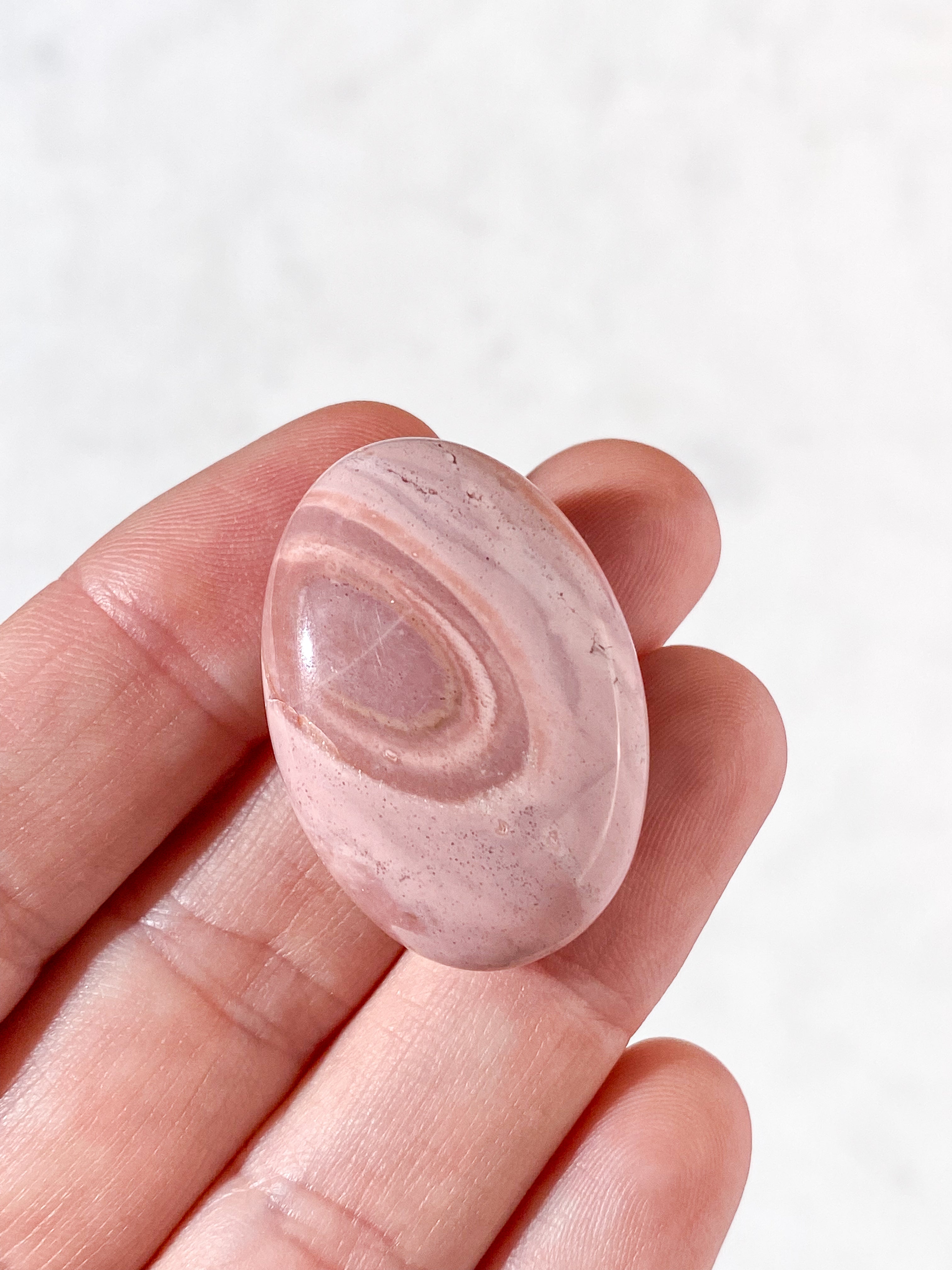 Rosa Opal Palmstone (nr 5) från Australien