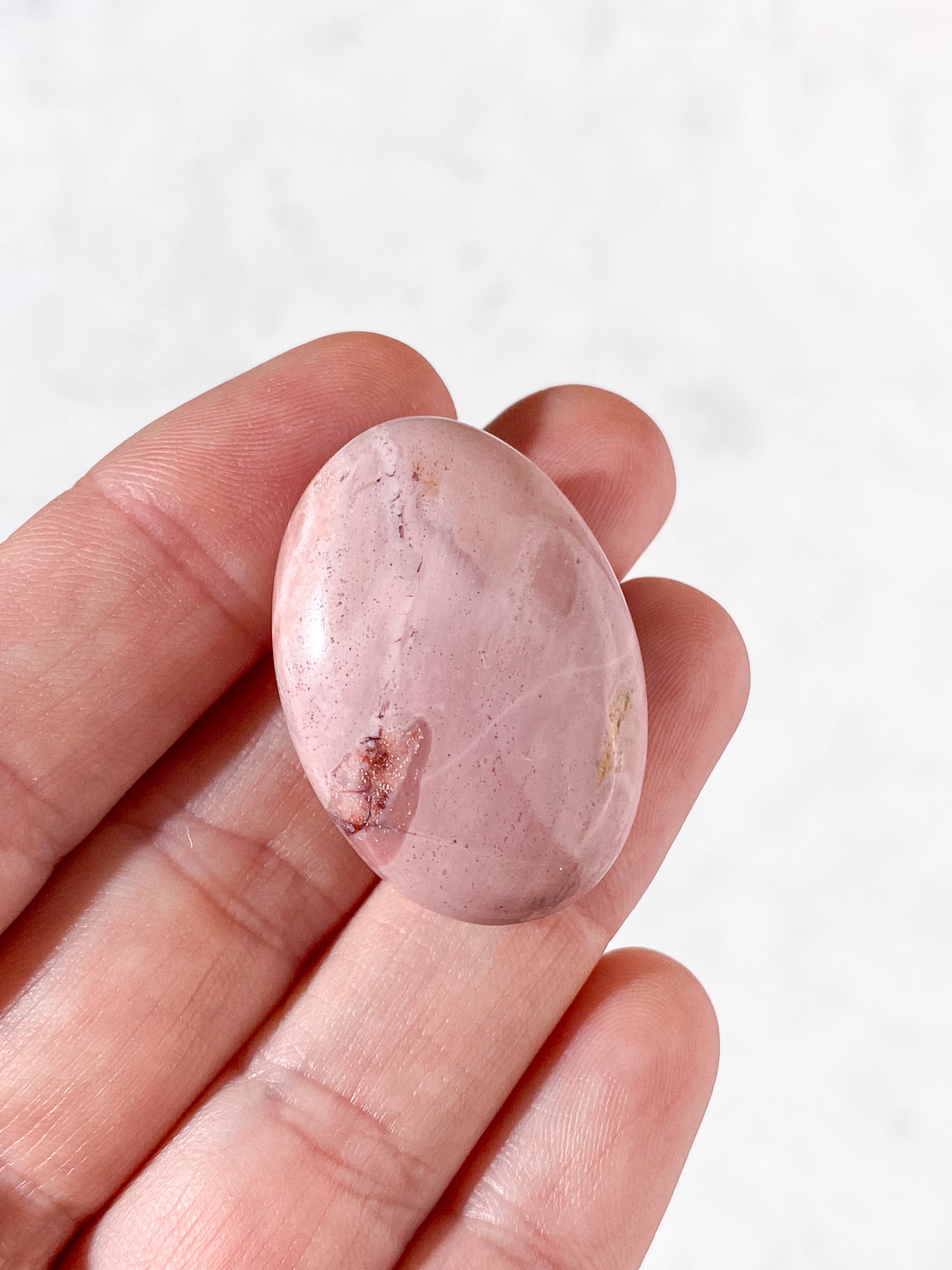 Rosa Opal Palmstone (nr 5) från Australien