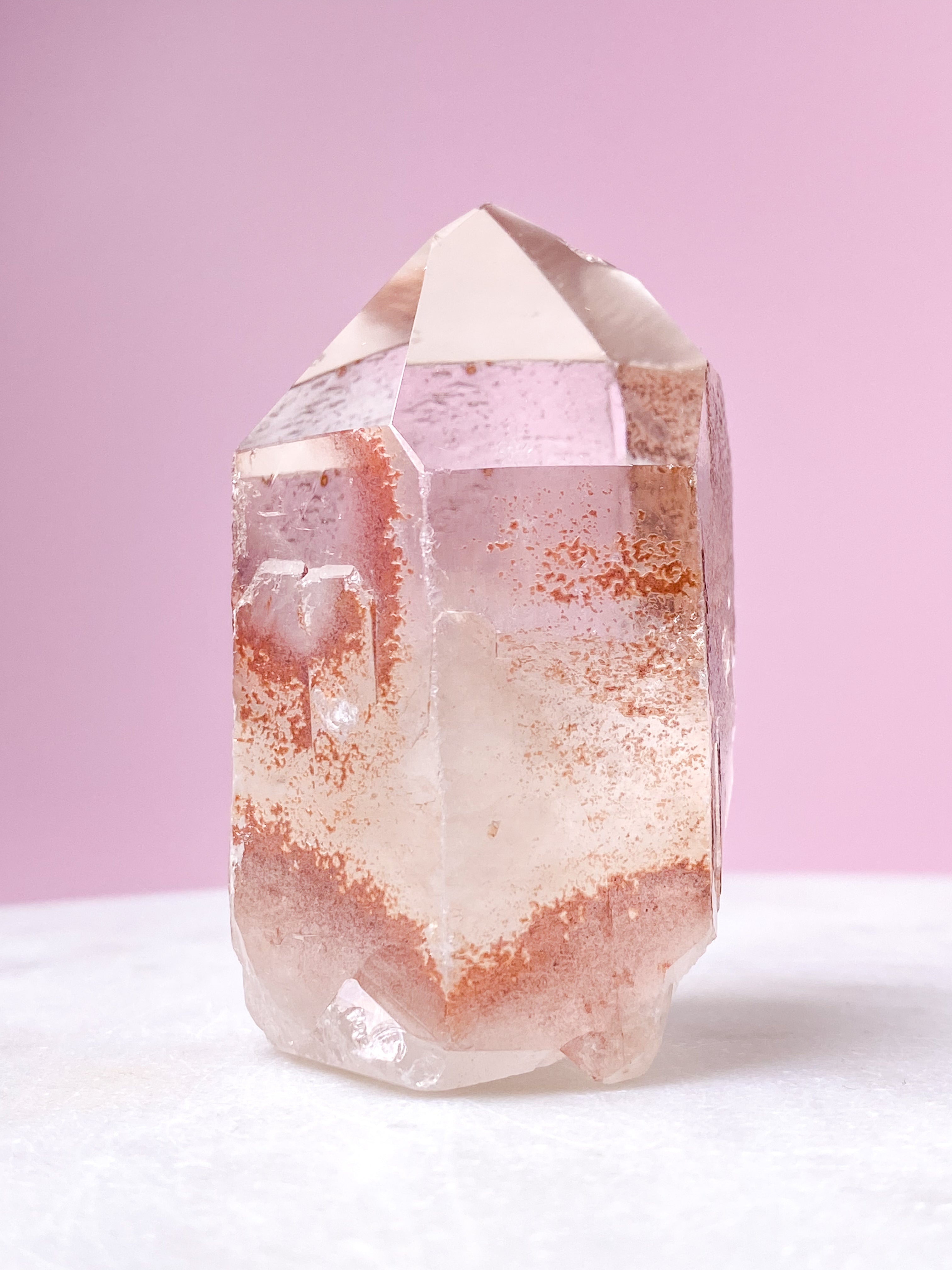 Rosa litiumkvarts (nr 43)