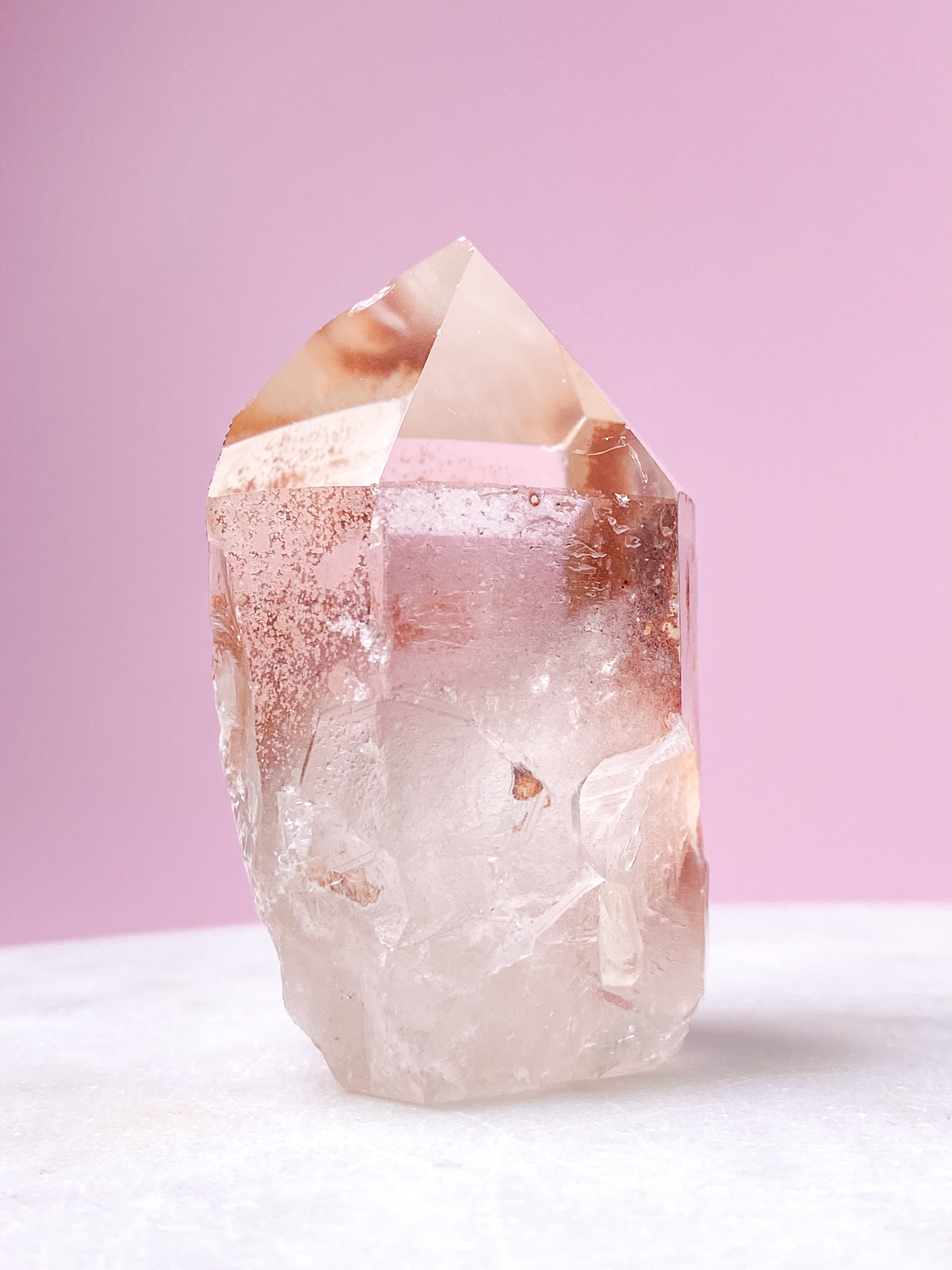 Rosa litiumkvarts (nr 43)