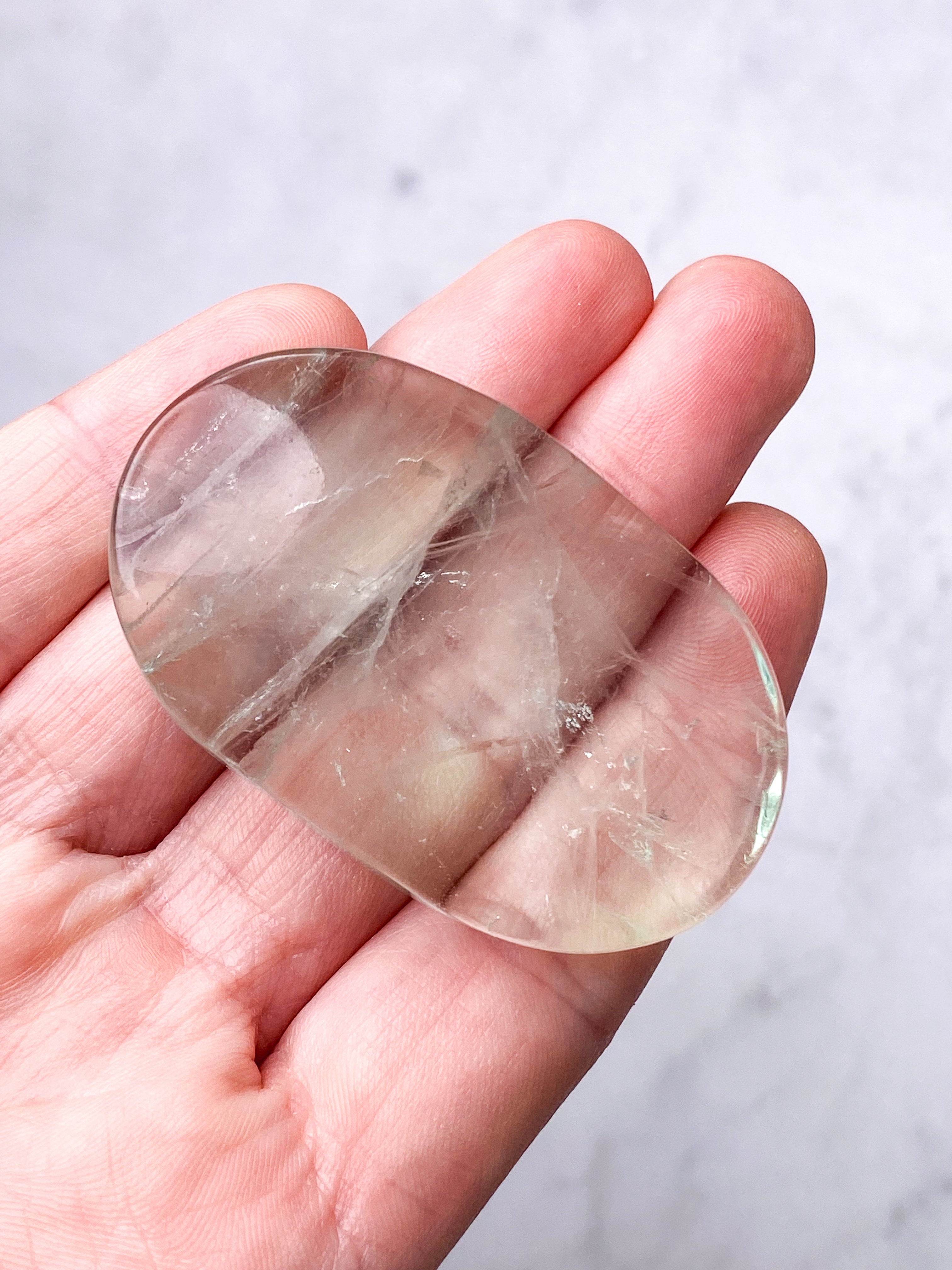 Grön äpple Fluorit Palmsten (nr 11) (Exklusiv)