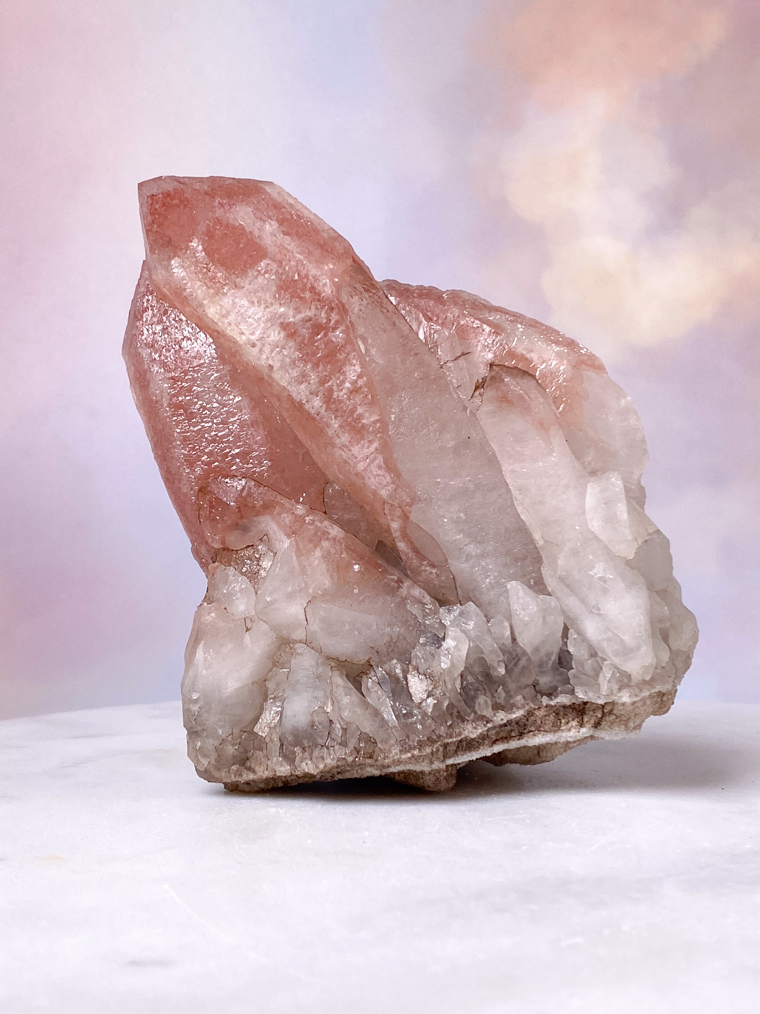 Rosa Lemuriakvartskluster (nr 3)