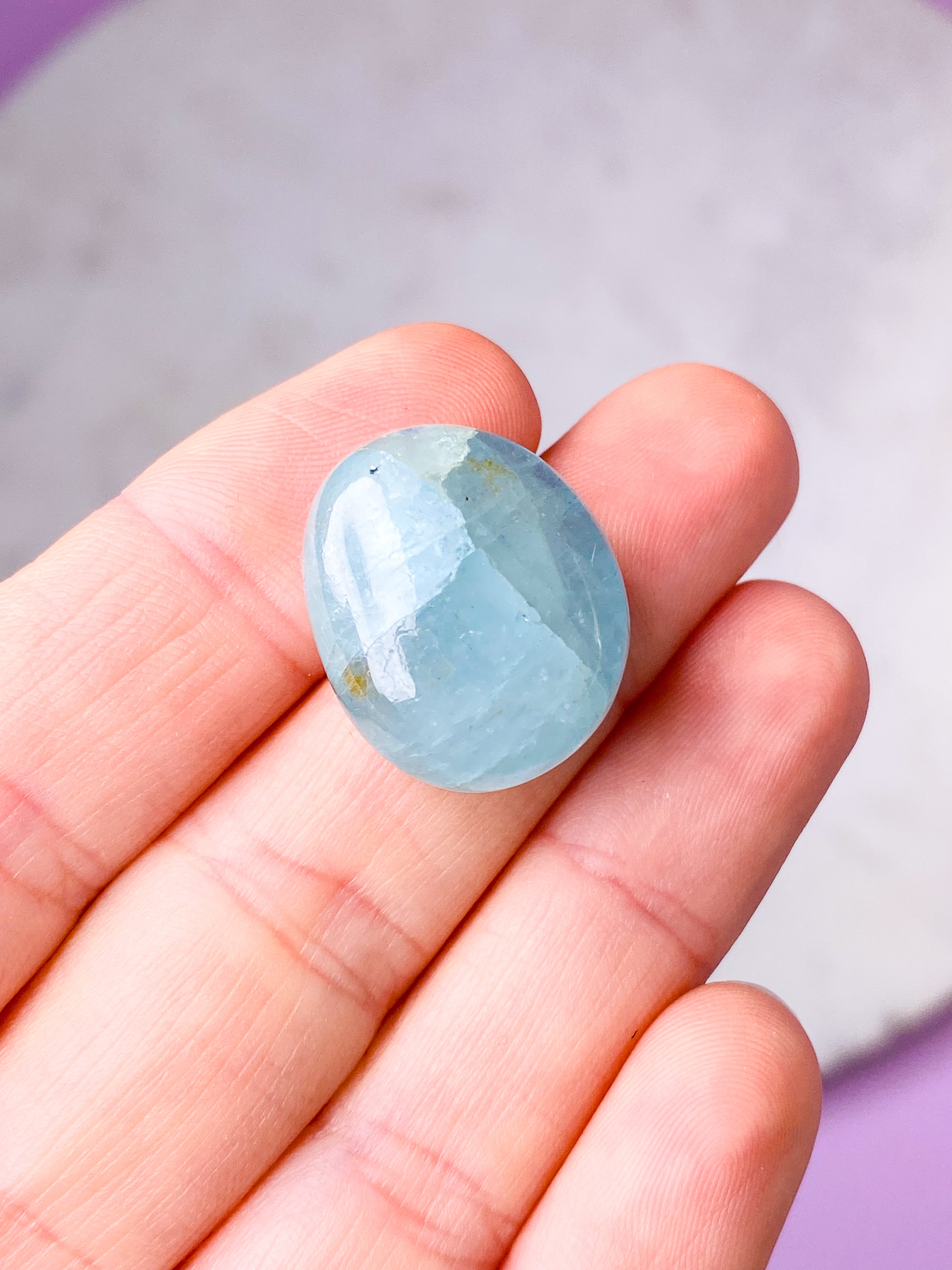 Akvamarinpolerad (nr 1) Exklusiv kvalitet