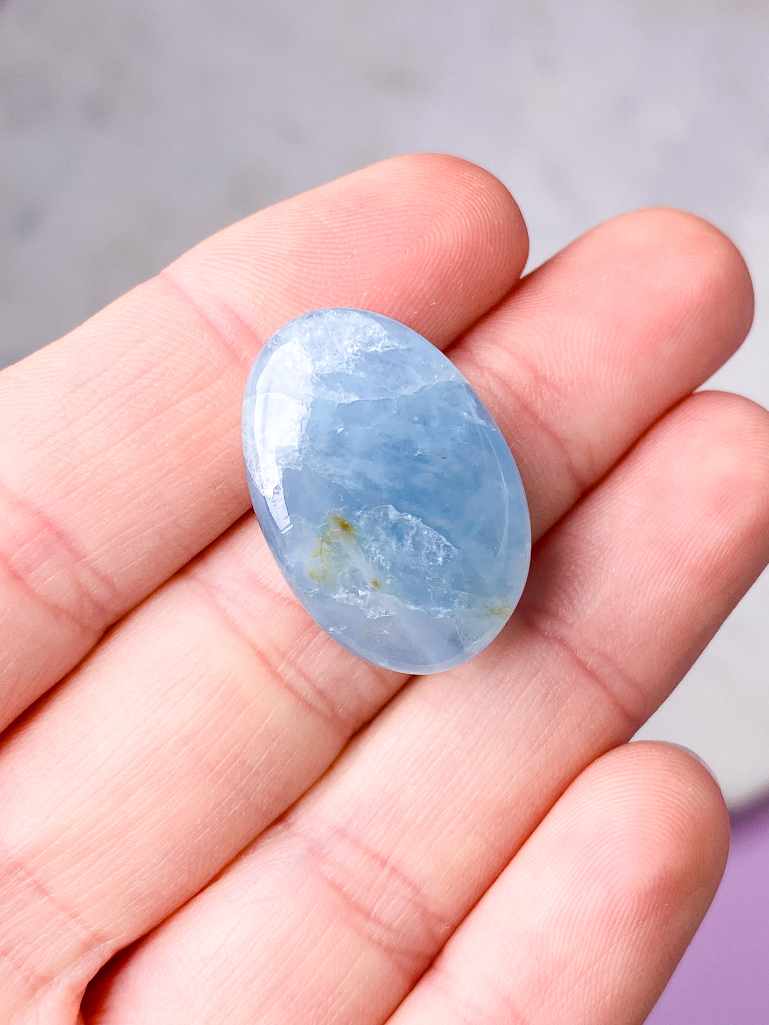 Akvamarinpolerad (nr 1) Exklusiv kvalitet