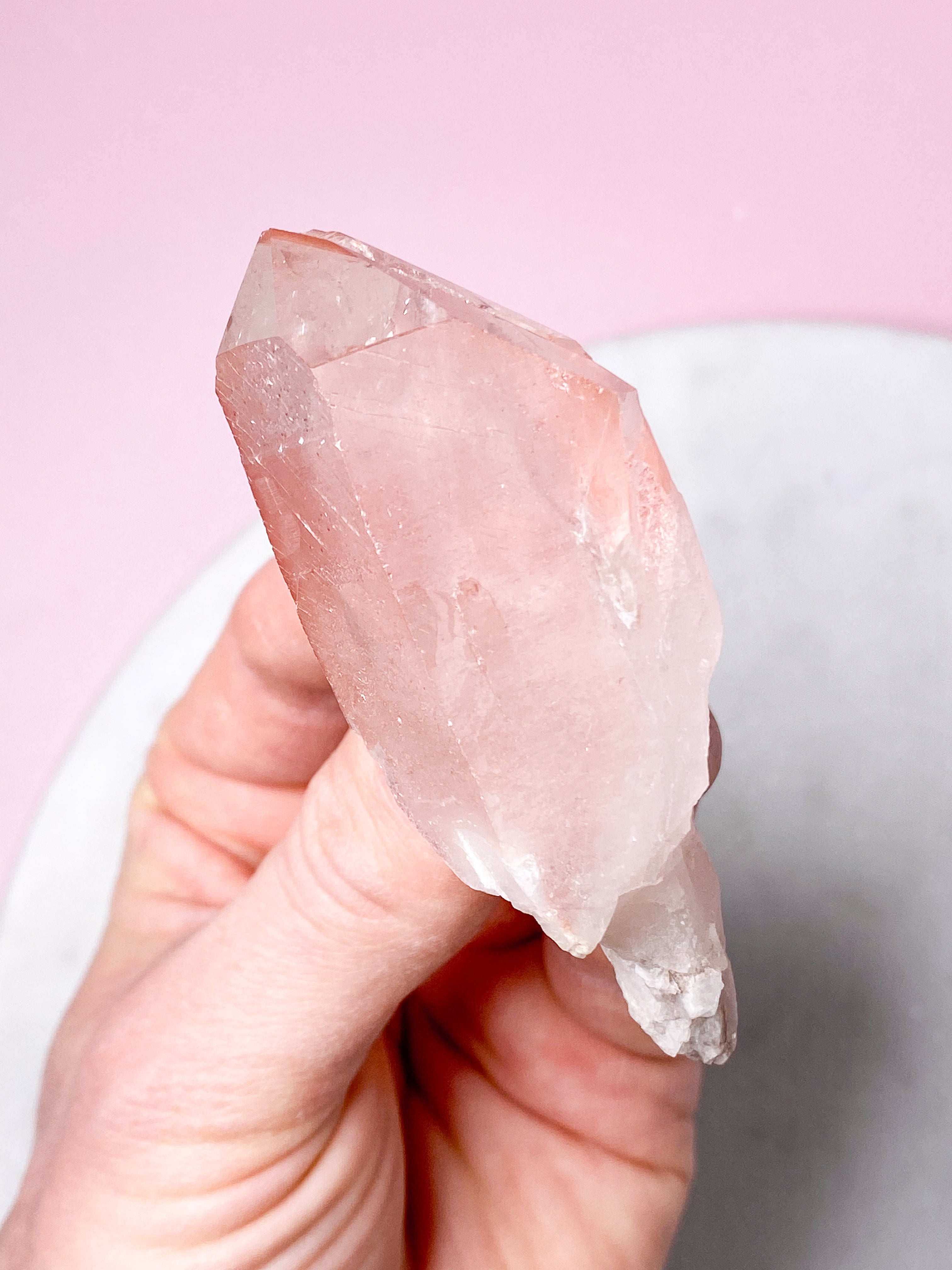 Rosa Lemuriakvartspunkt (nr 4)