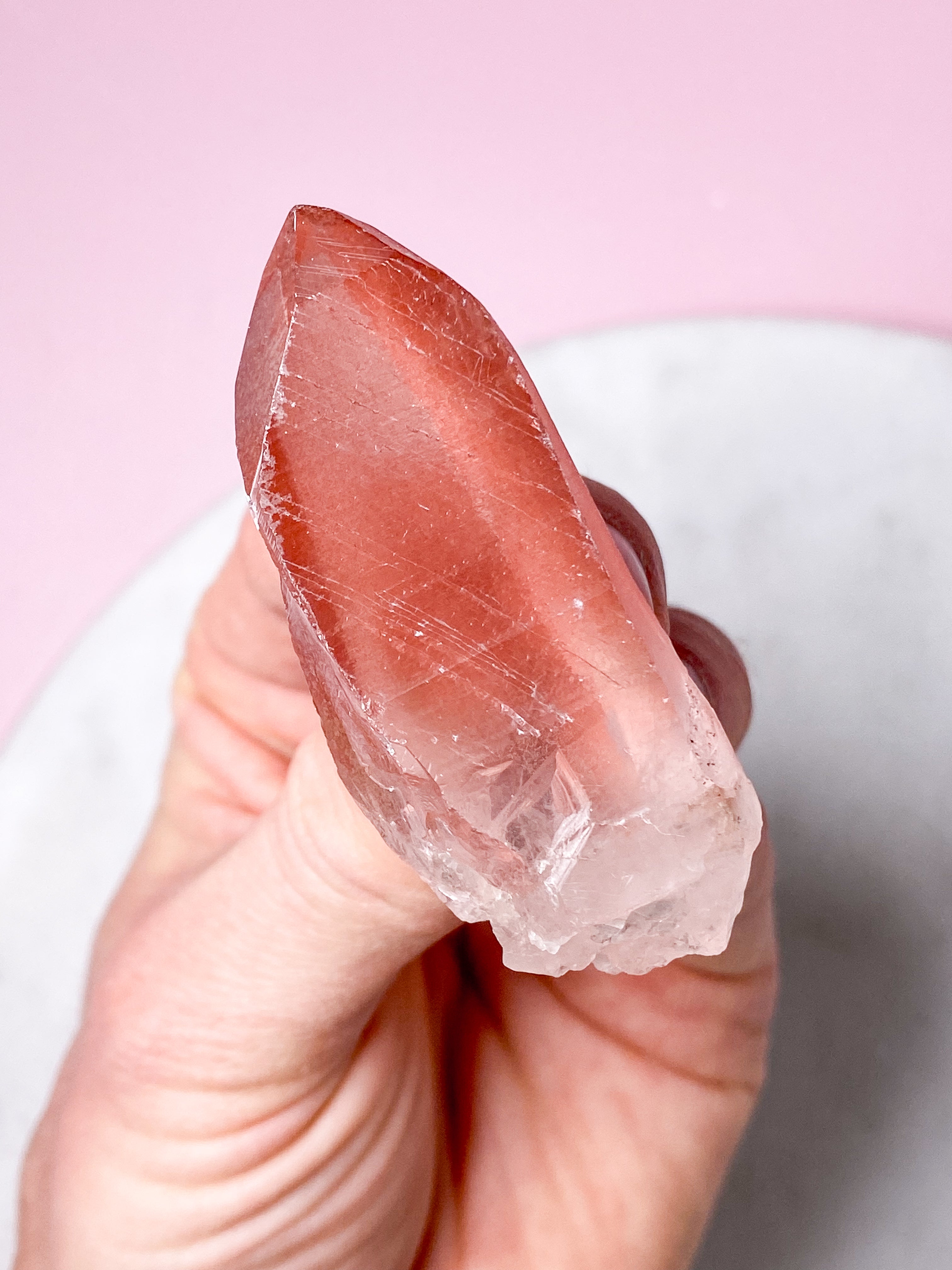 Rosa Lemuriakvartspunkt (nr 6)