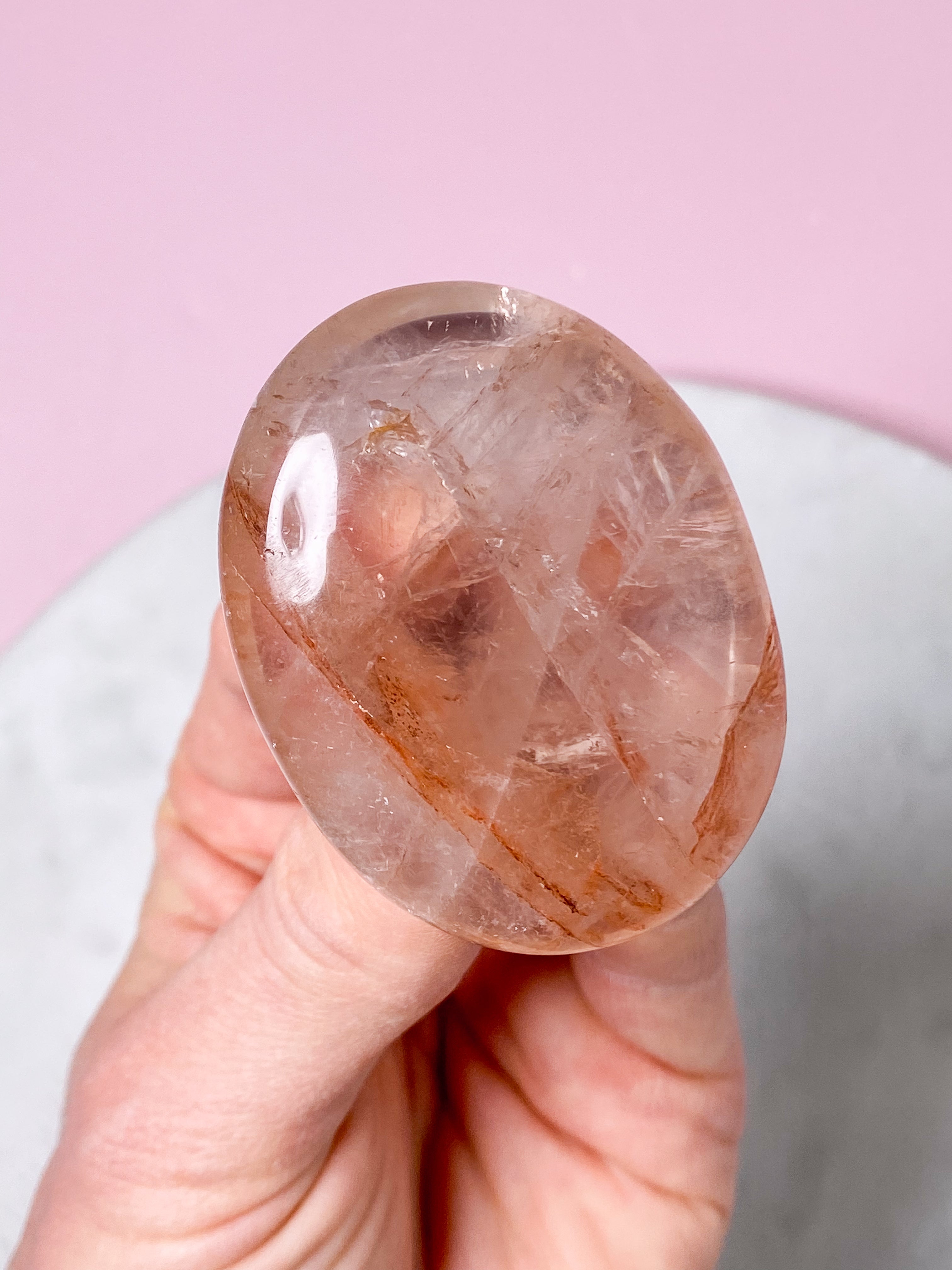 Hematitkvarts Palmsten (nr 5)