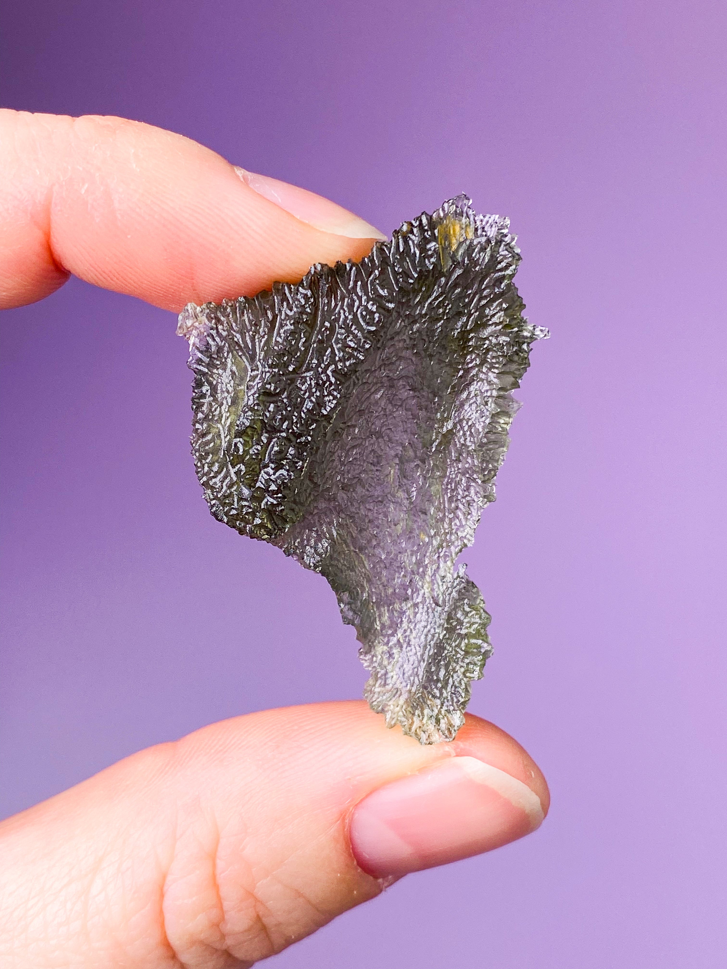 Angel Chime Moldavit Rå (Nr. 8) Eksklusiv Kvalitet