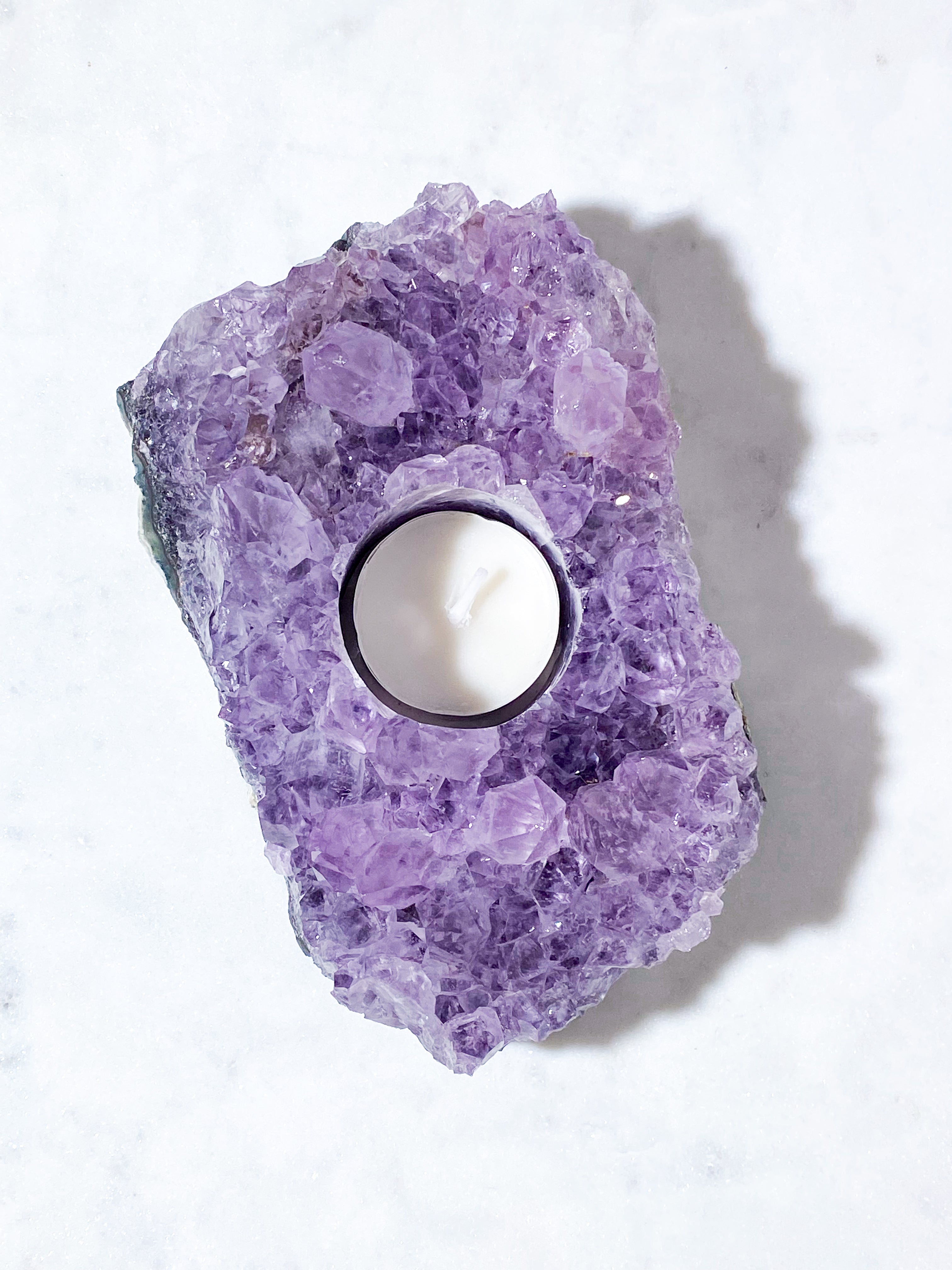 Ametist värmeljushållare (nr 20)