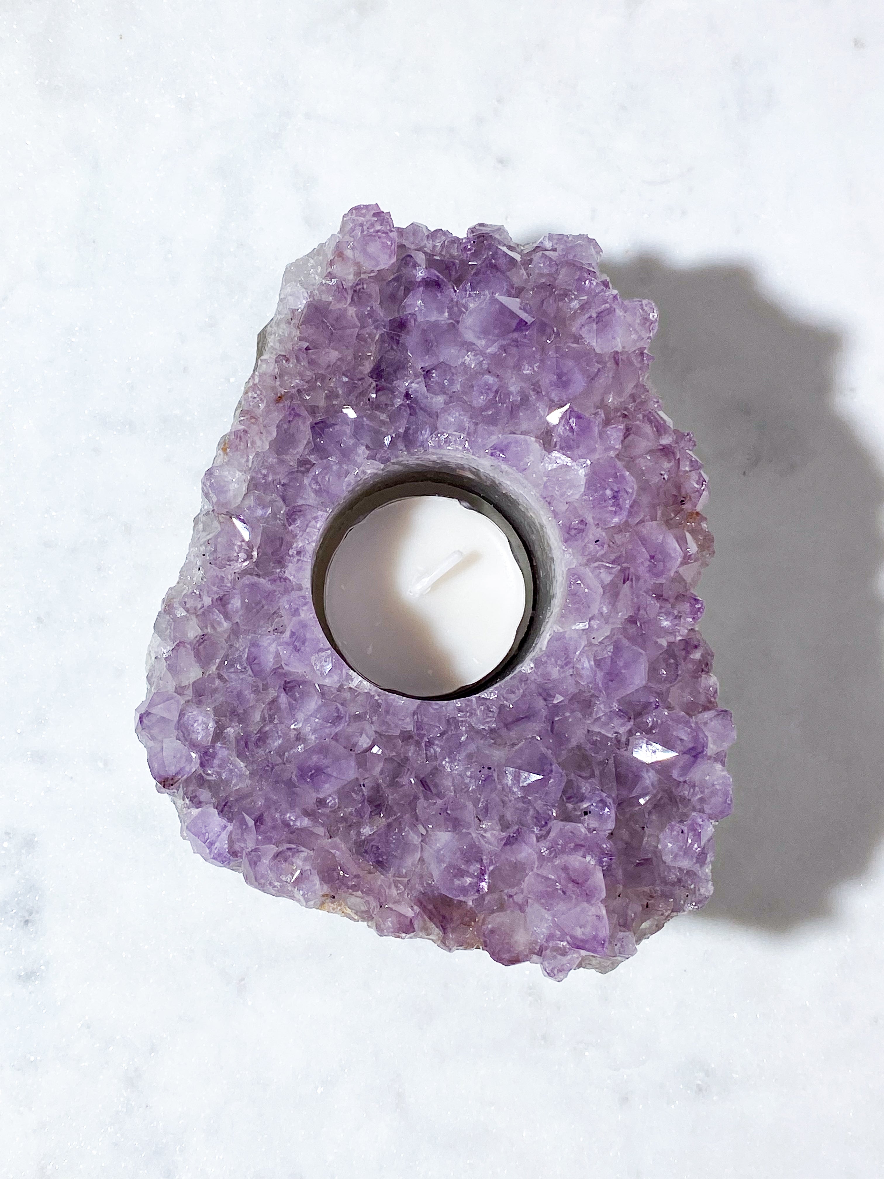 Ametist värmeljushållare (nr 20)