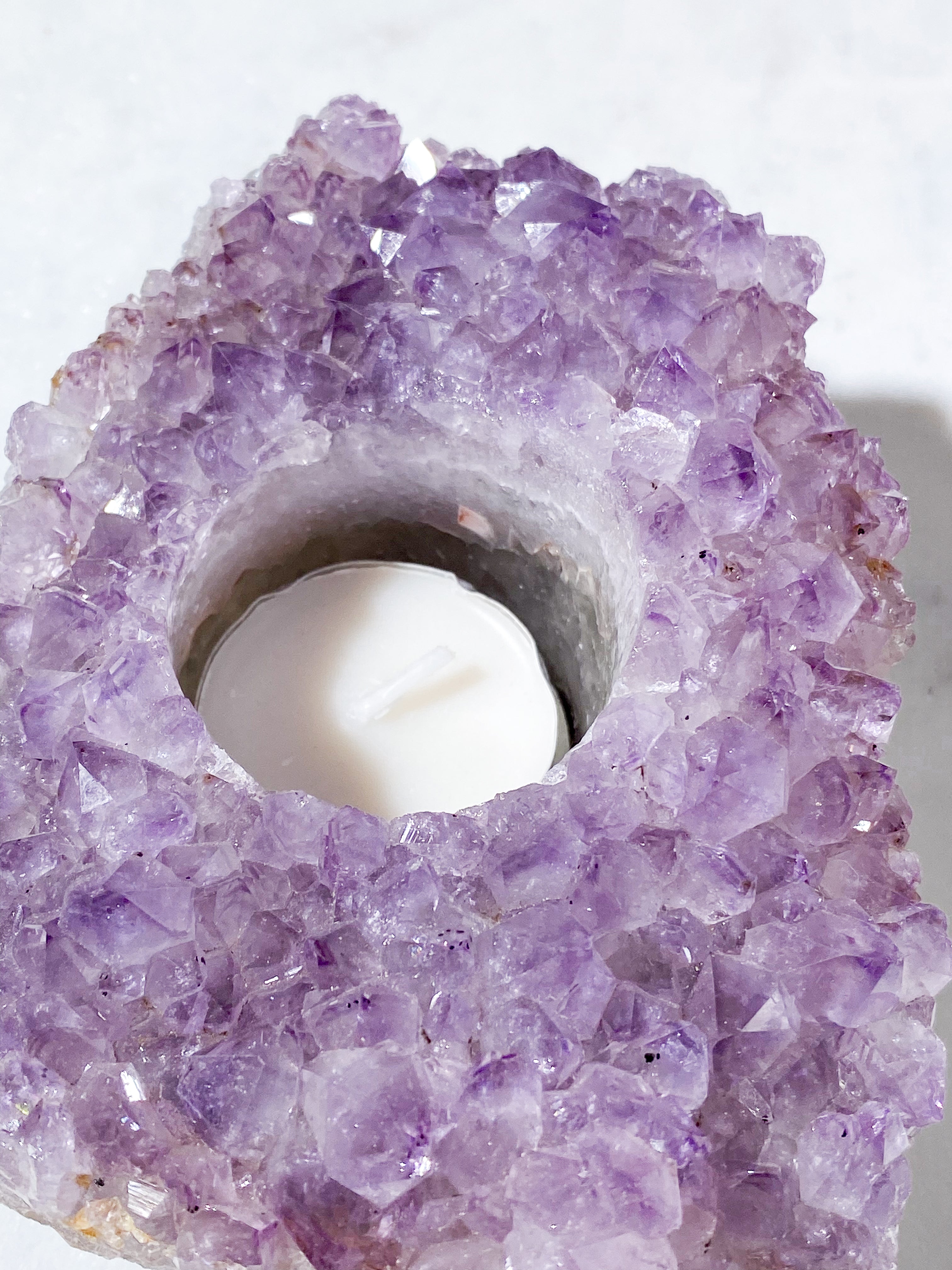 Ametist värmeljushållare (nr 20)