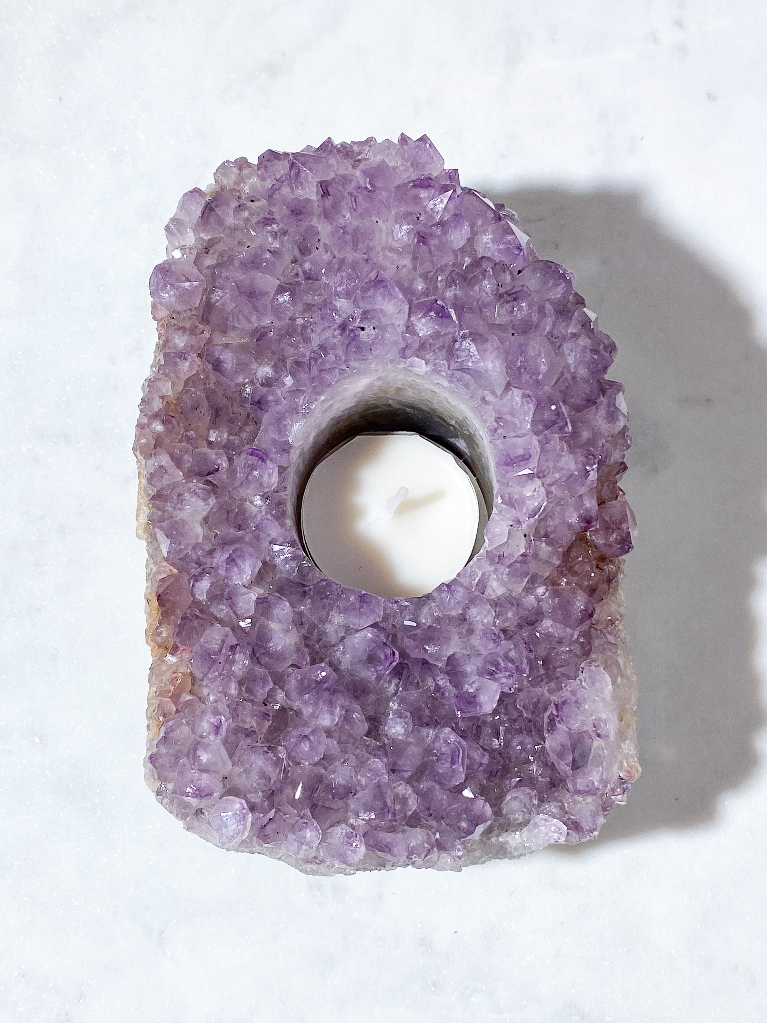 Ametist värmeljushållare (nr 20)