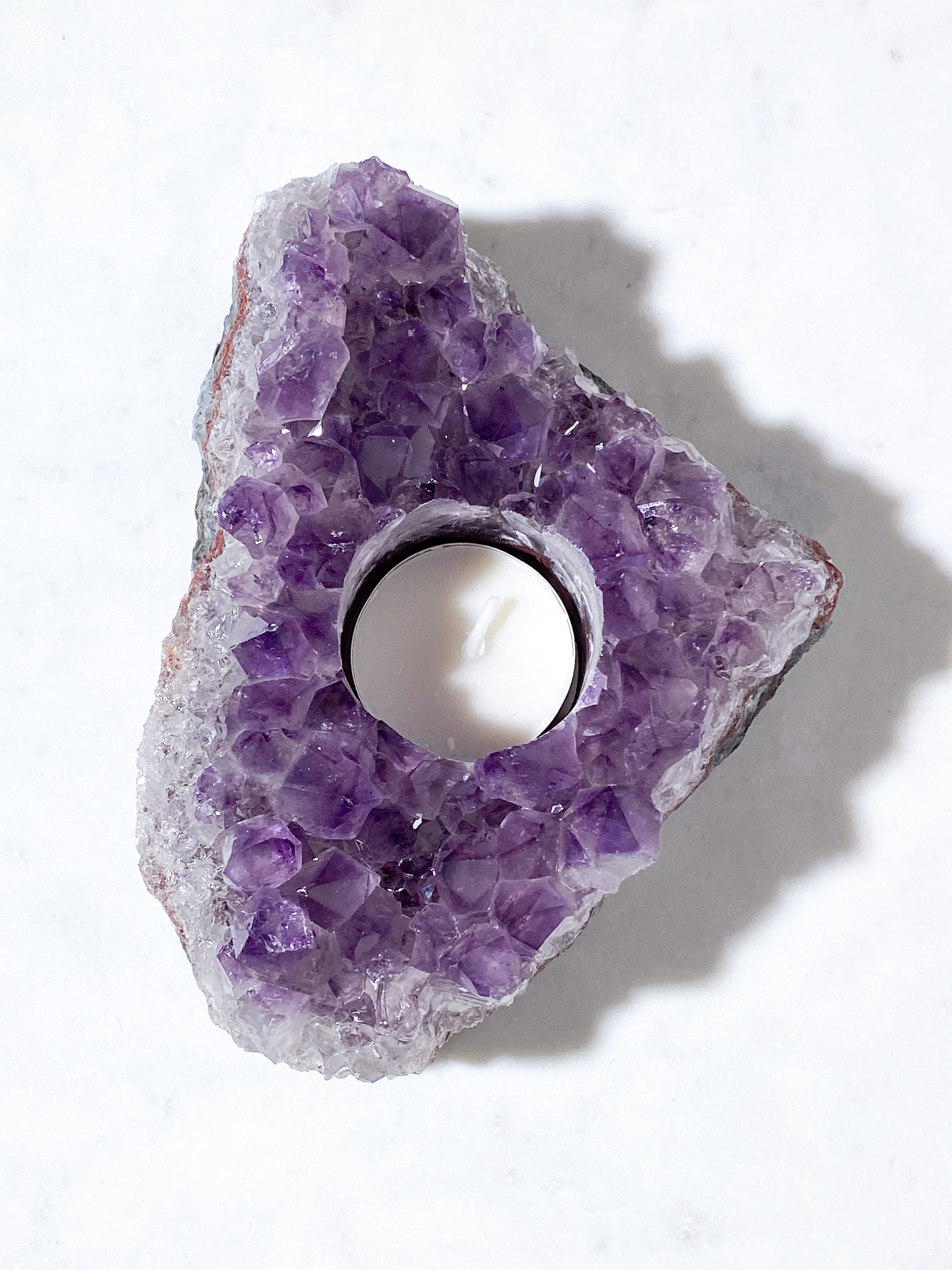 Ametist värmeljushållare (nr 20)