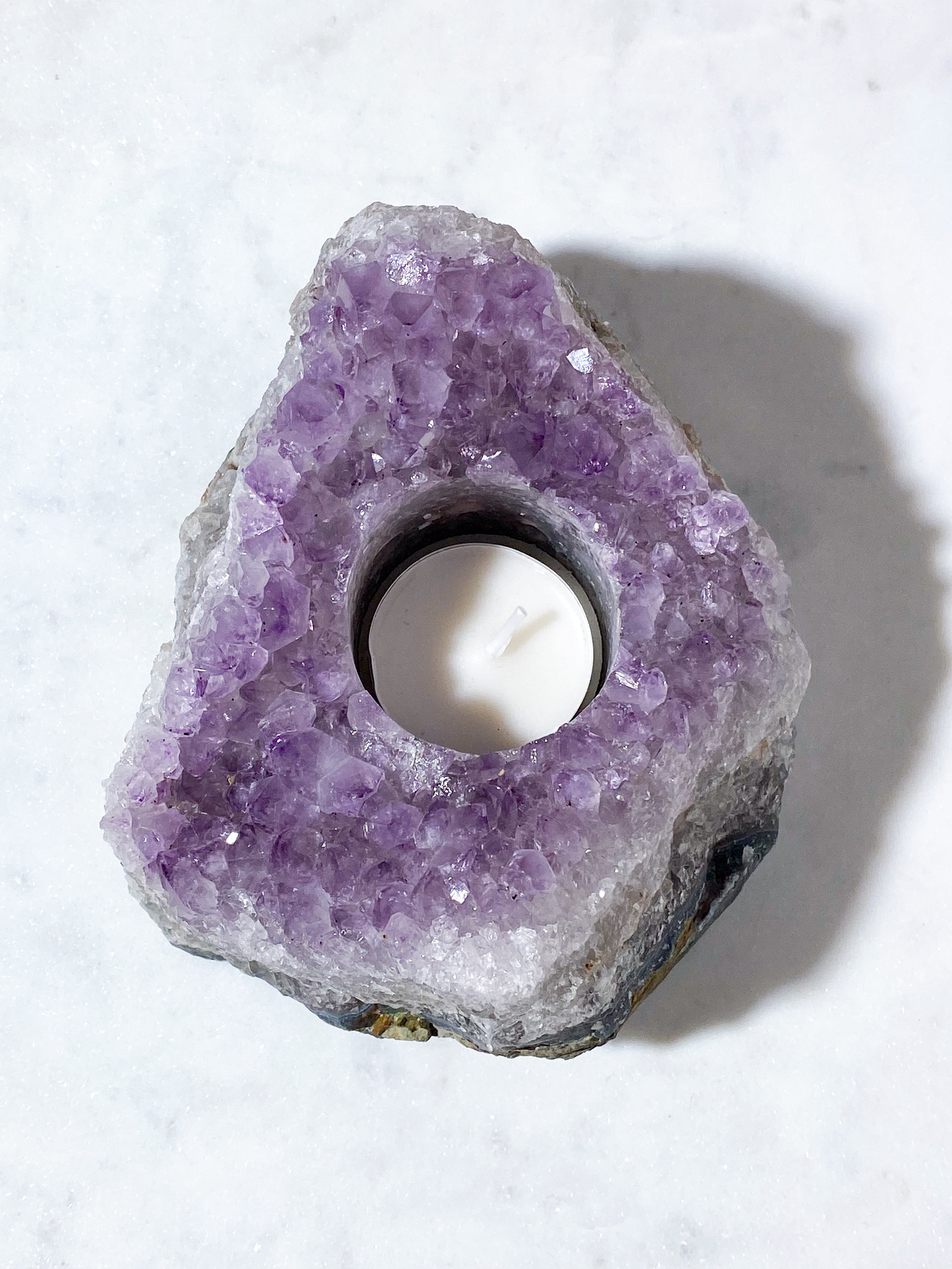 Ametist värmeljushållare (nr 20)