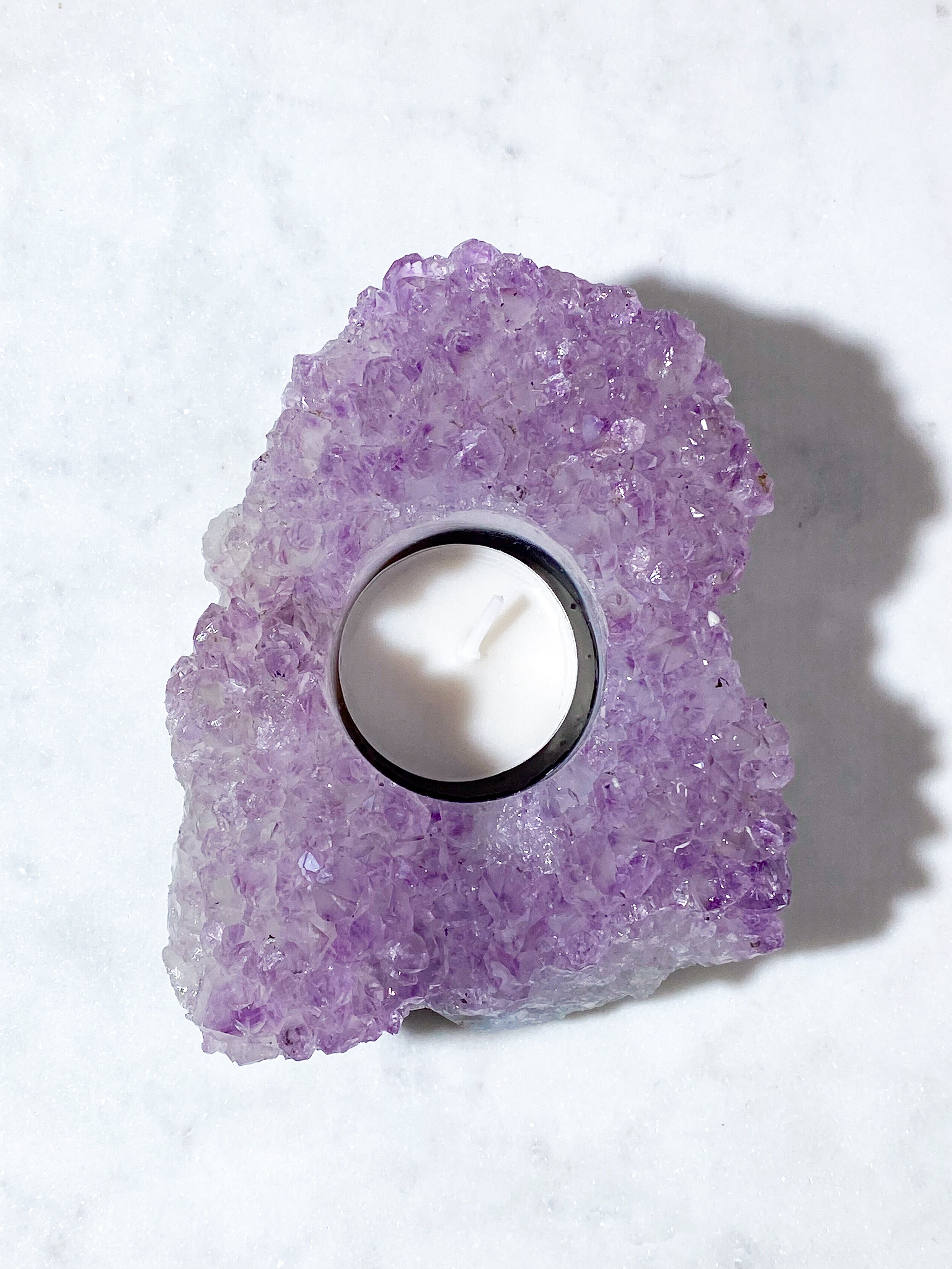 Ametist värmeljushållare (nr 20)