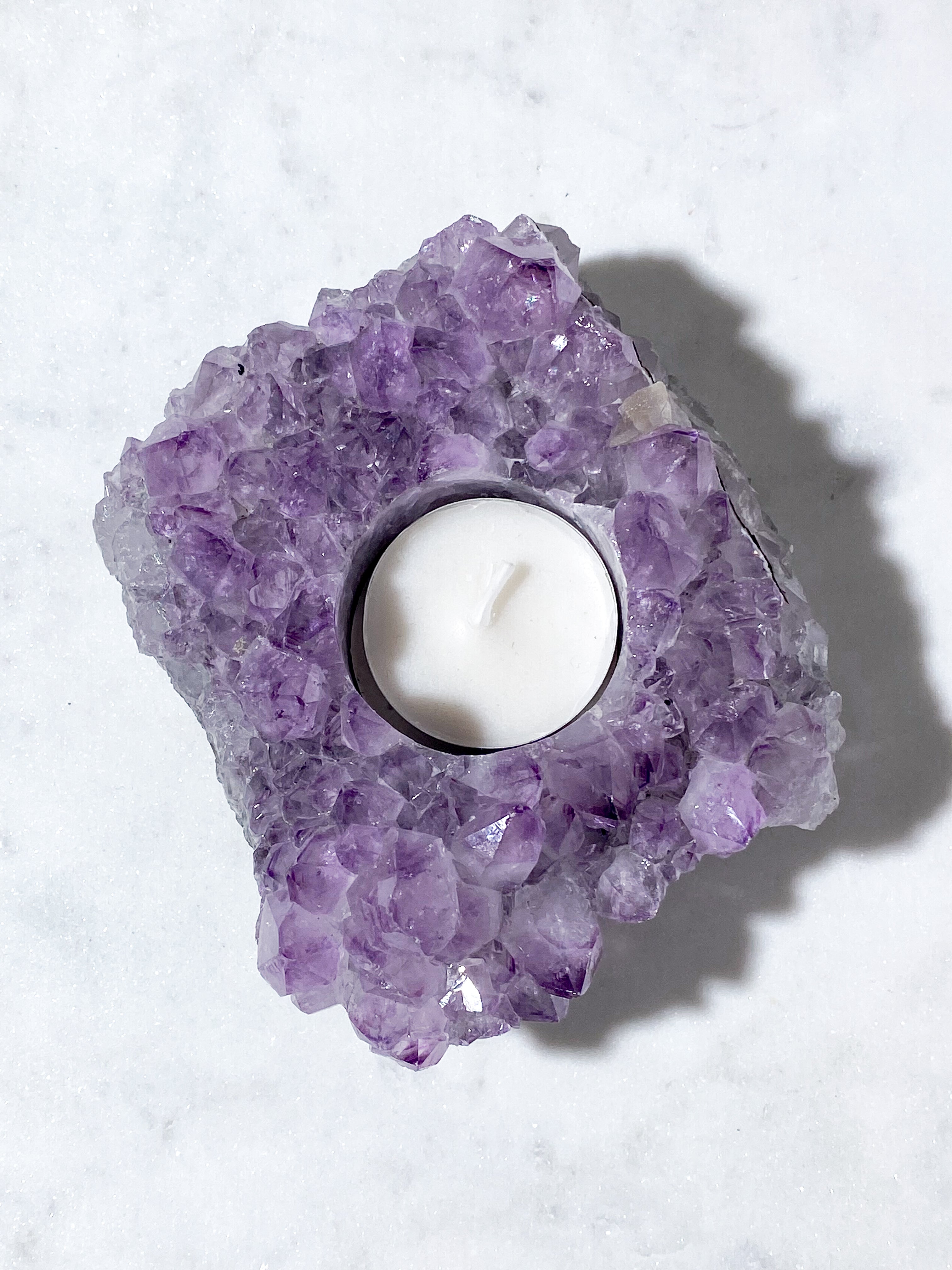 Ametist värmeljushållare (nr 20)