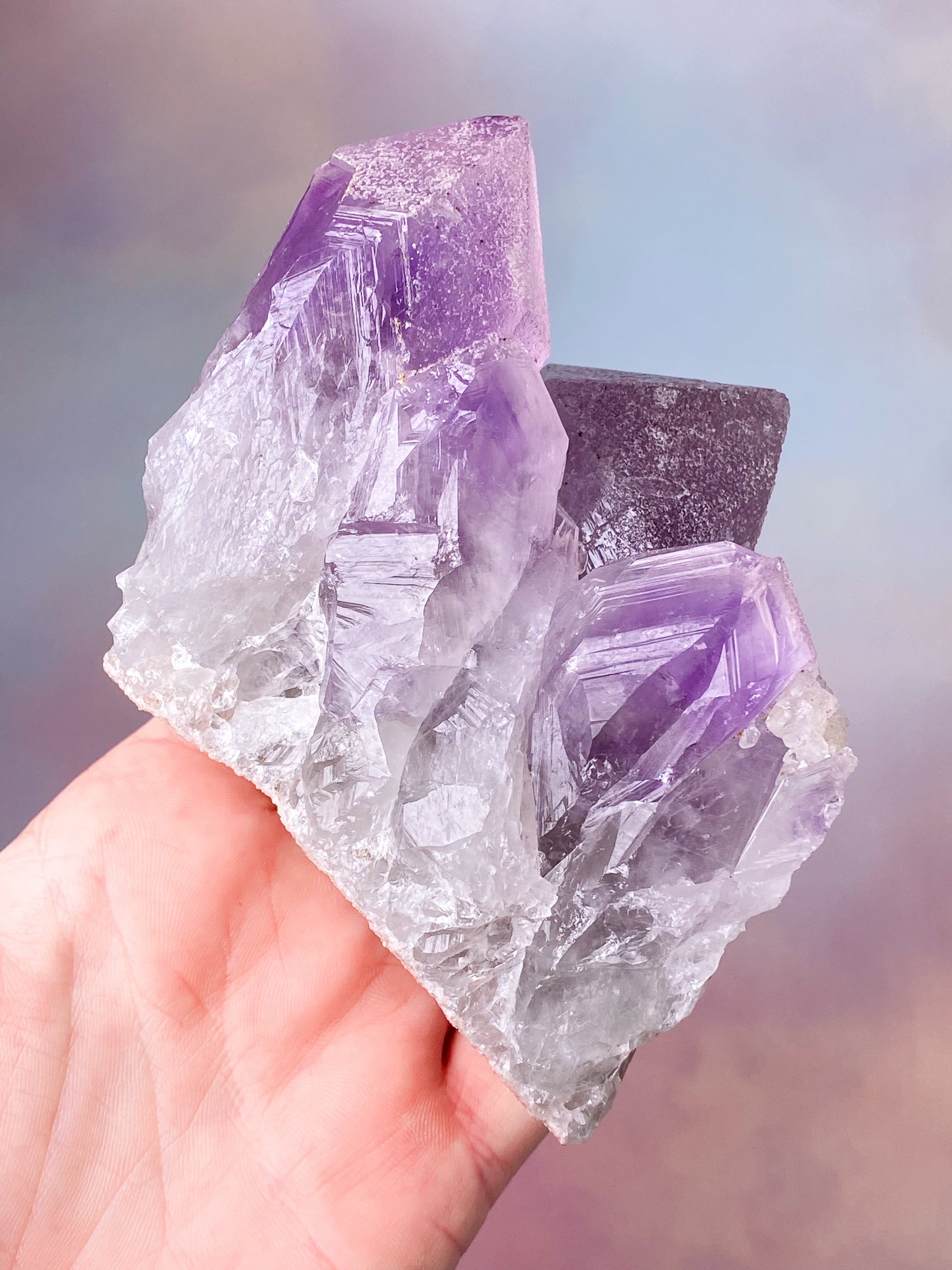 Jakaranda Ametistkluster (nr 17)