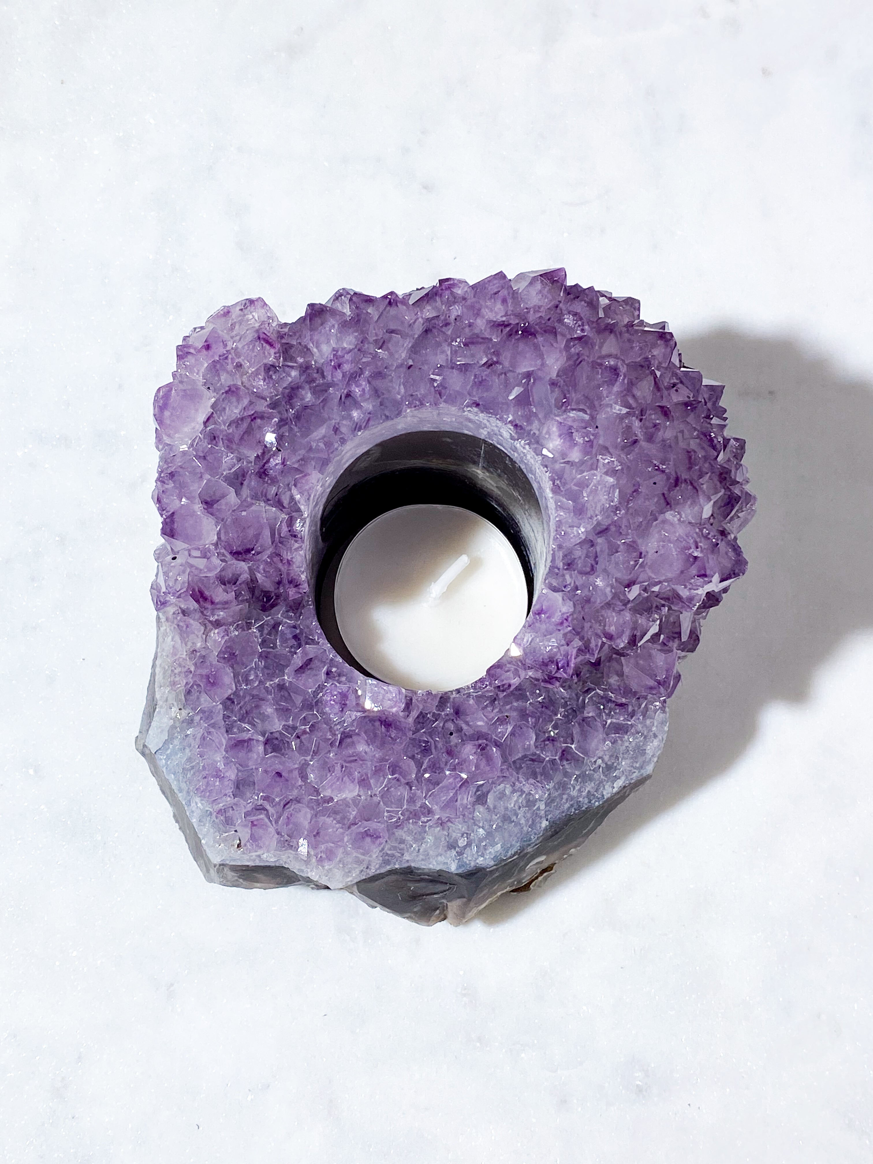 Ametist värmeljushållare (nr 20)