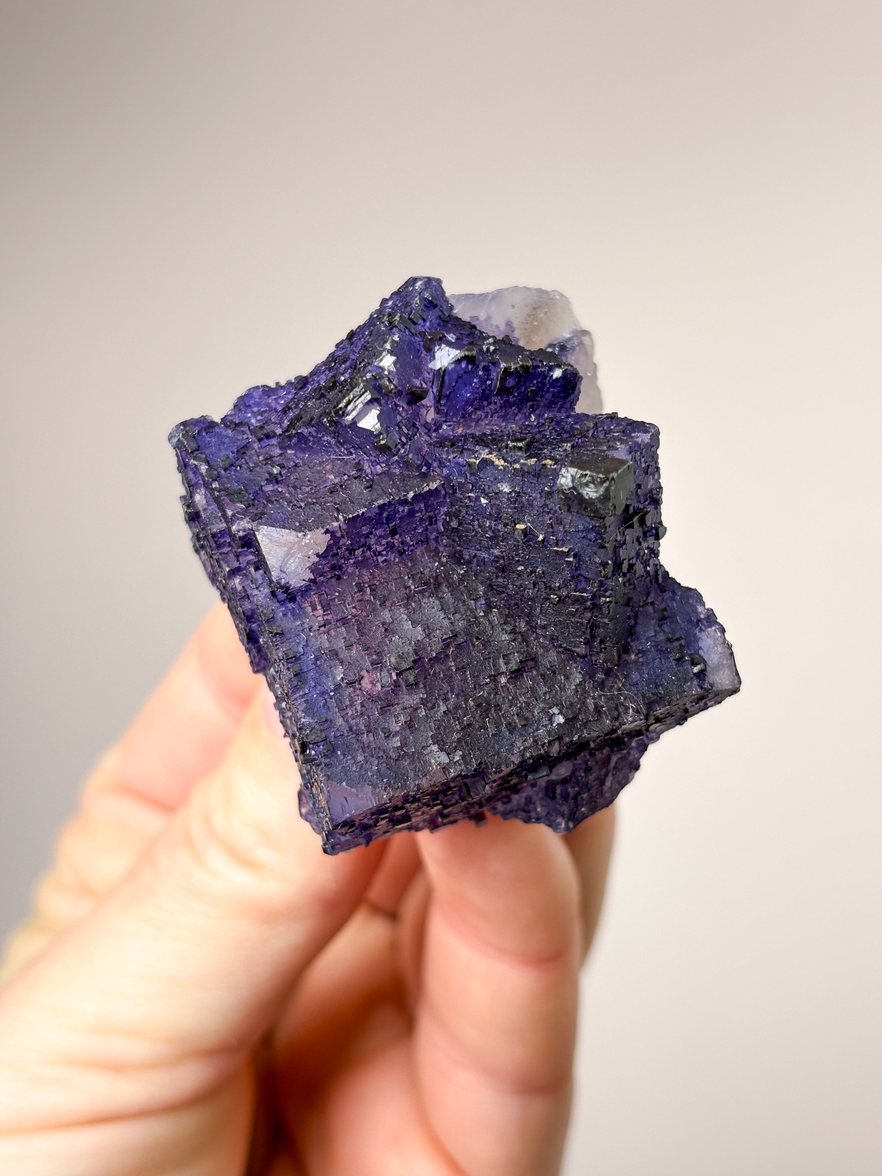 Muzquiz Fluorit (nr 4) Lila Fluorit