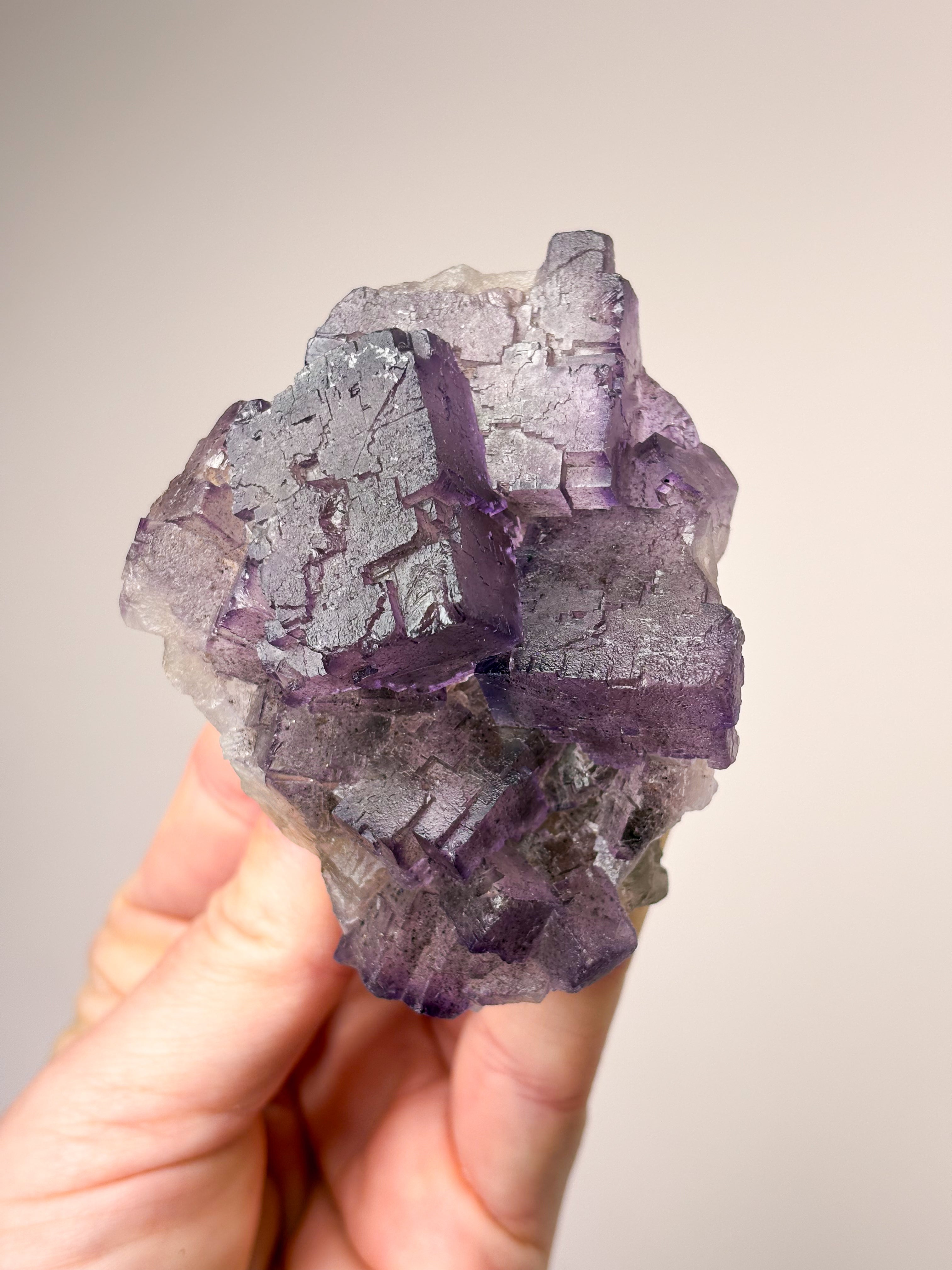 Muzquiz Fluorit (nr 5) Lila Fluorit