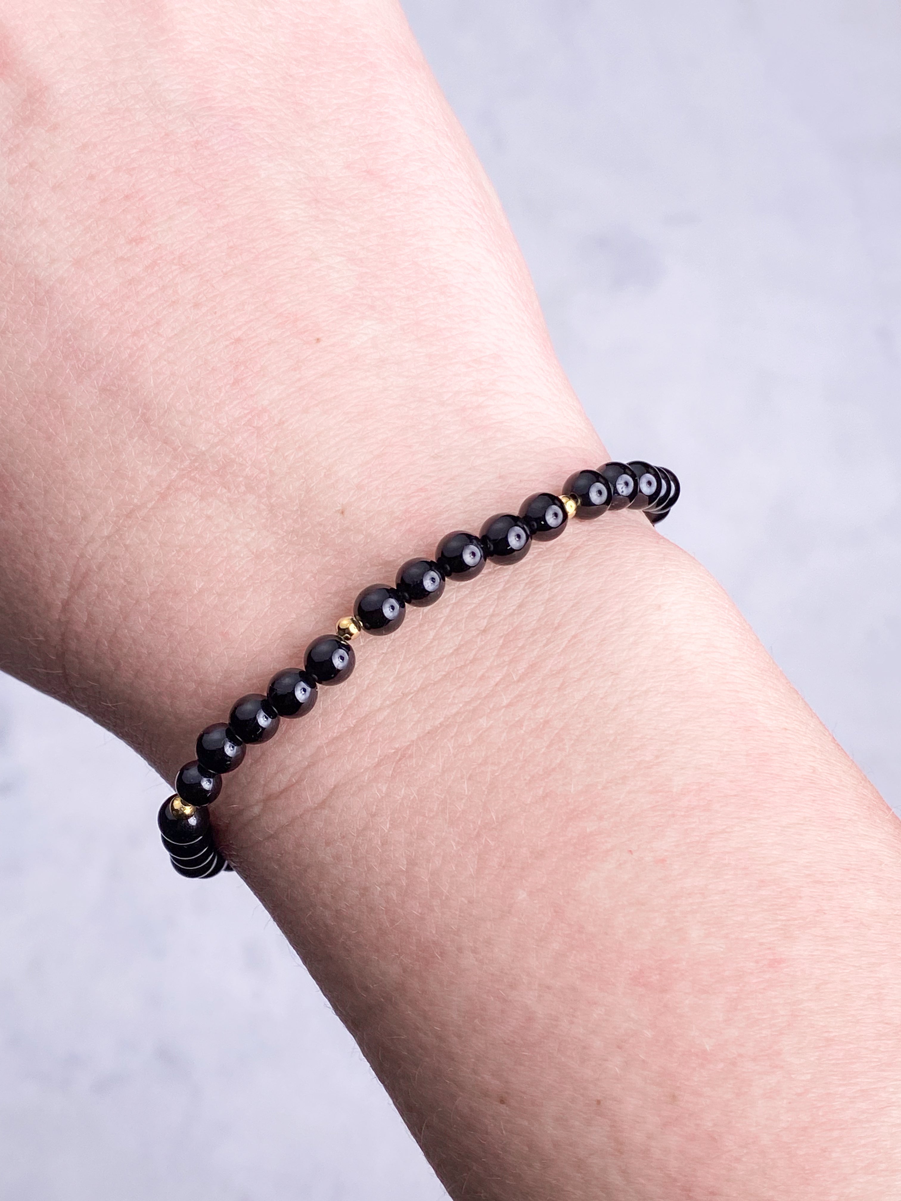 Sort Turmalin Armbånd - Beskyttelse