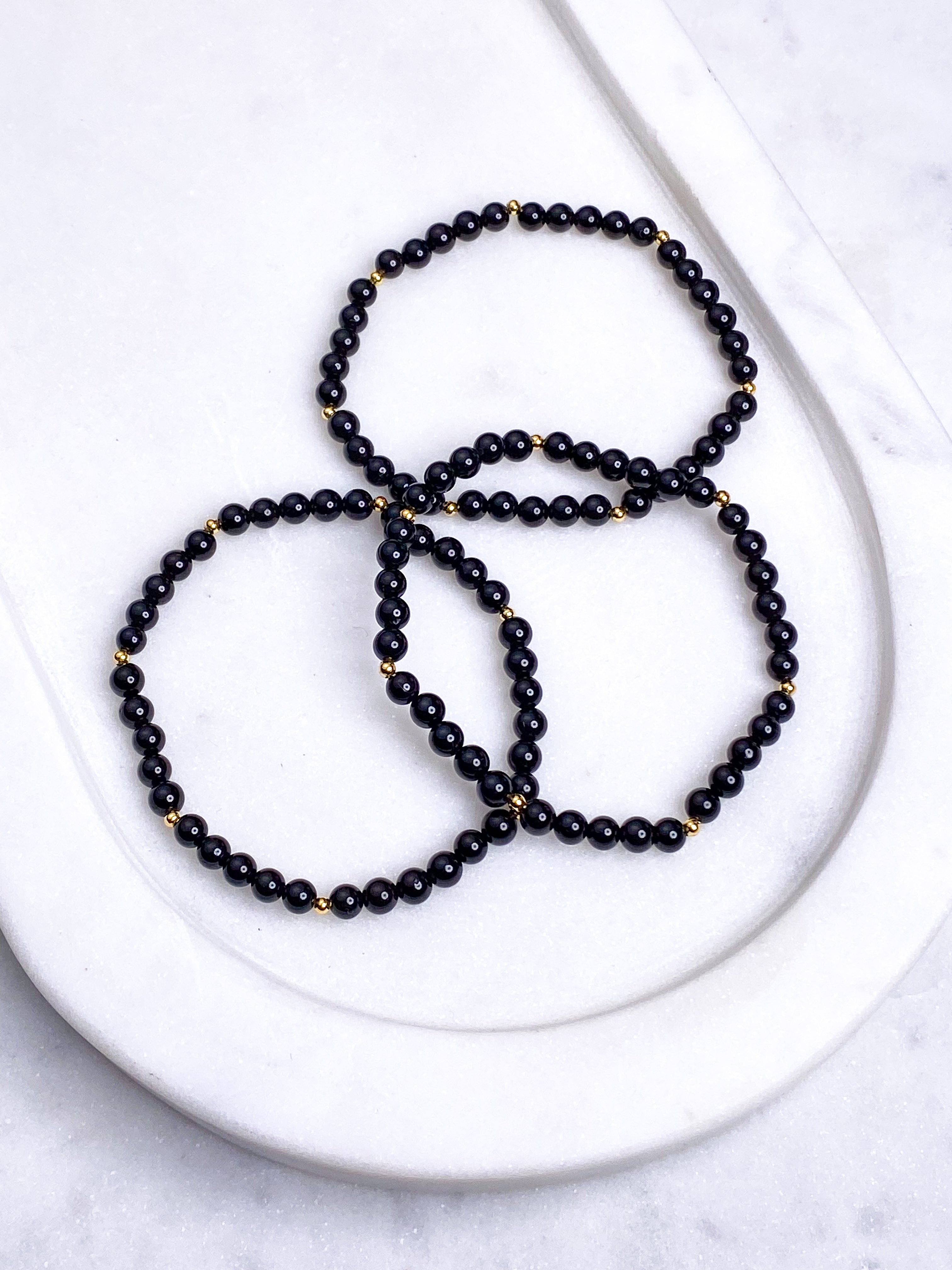 Sort Turmalin Armbånd - Beskyttelse