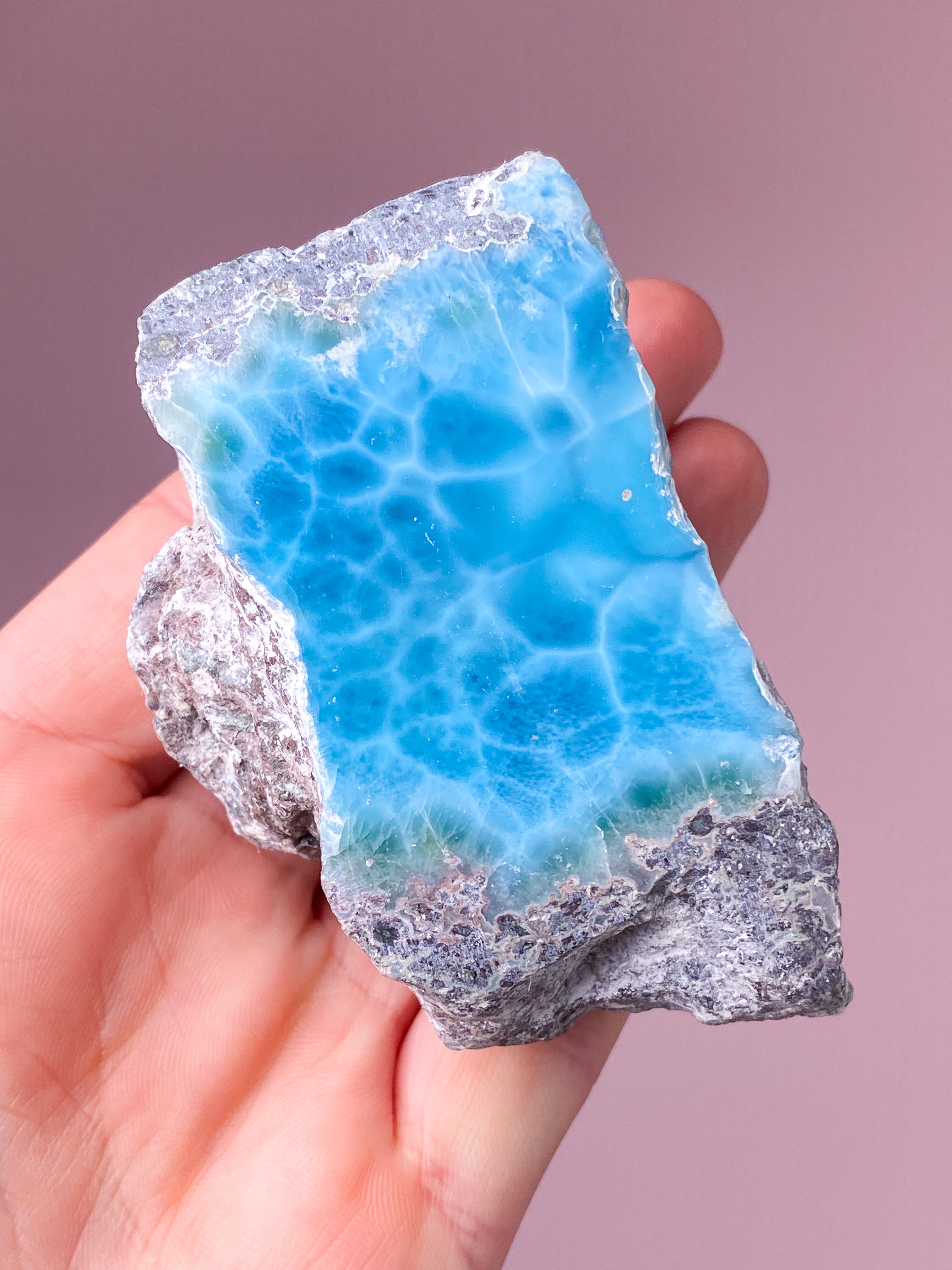 Larimar Halvpolerad (nr 14)