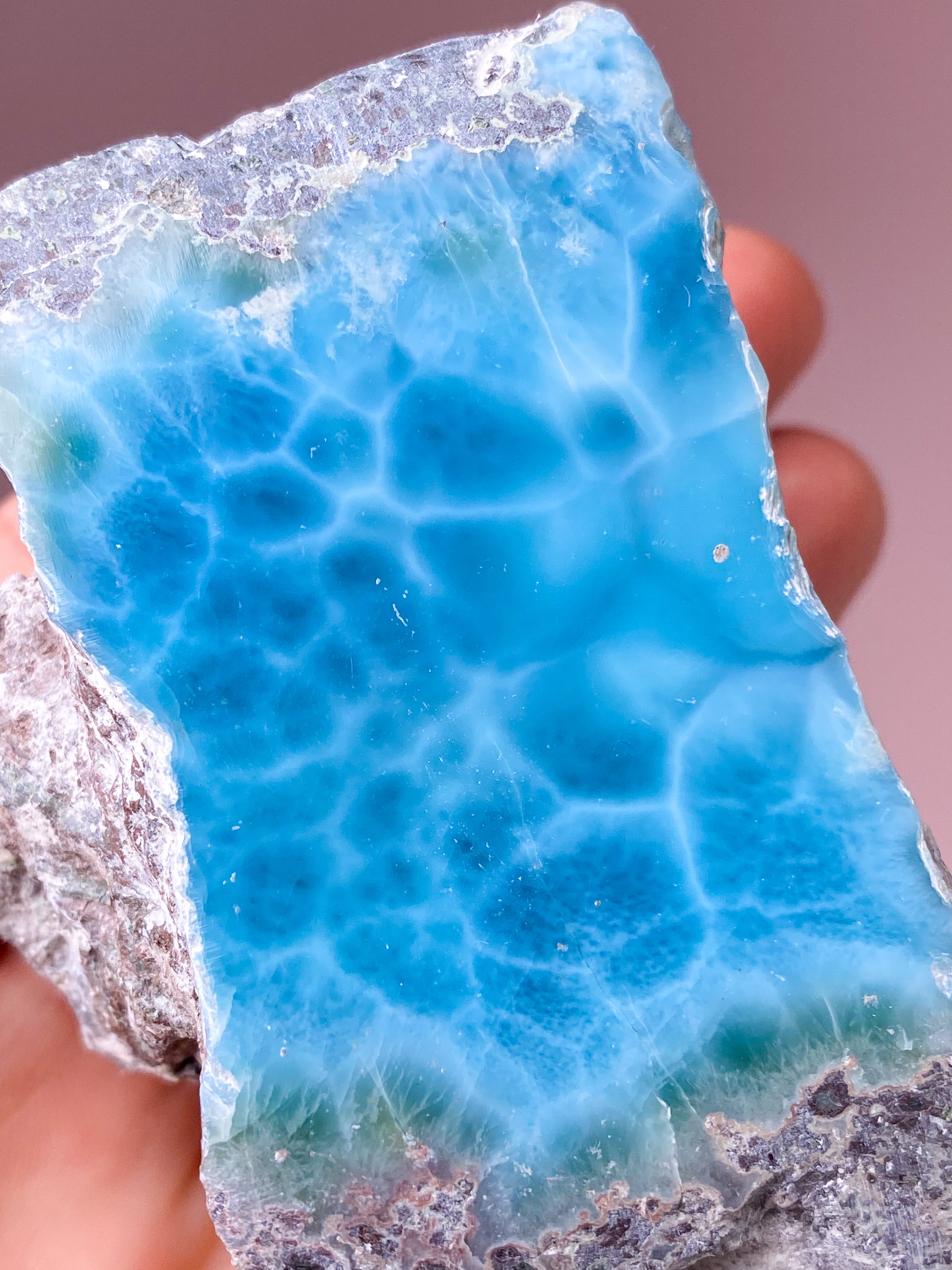 Larimar Halvpolerad (nr 14)