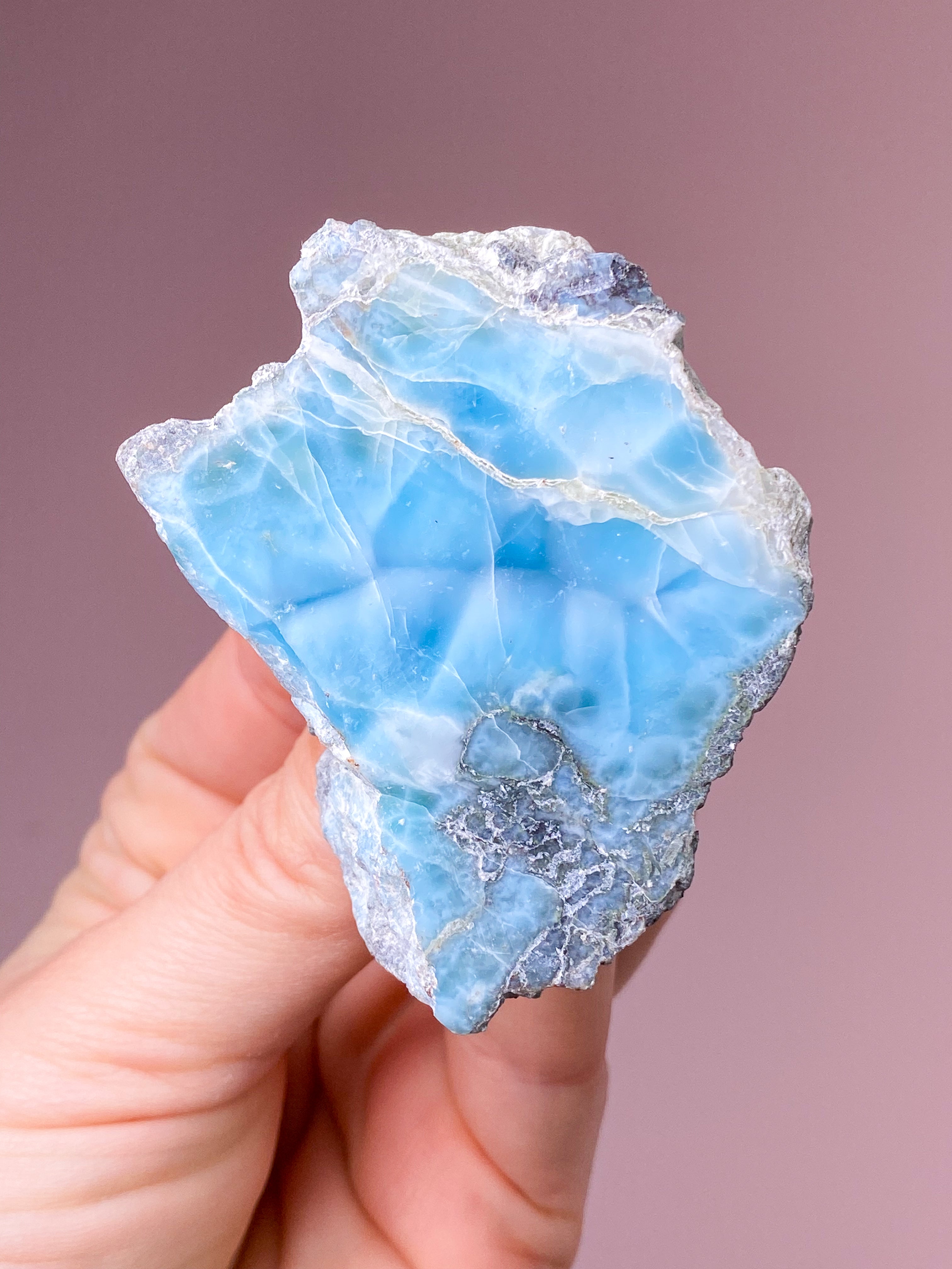 Larimar Semipoleret (Nr. 16)