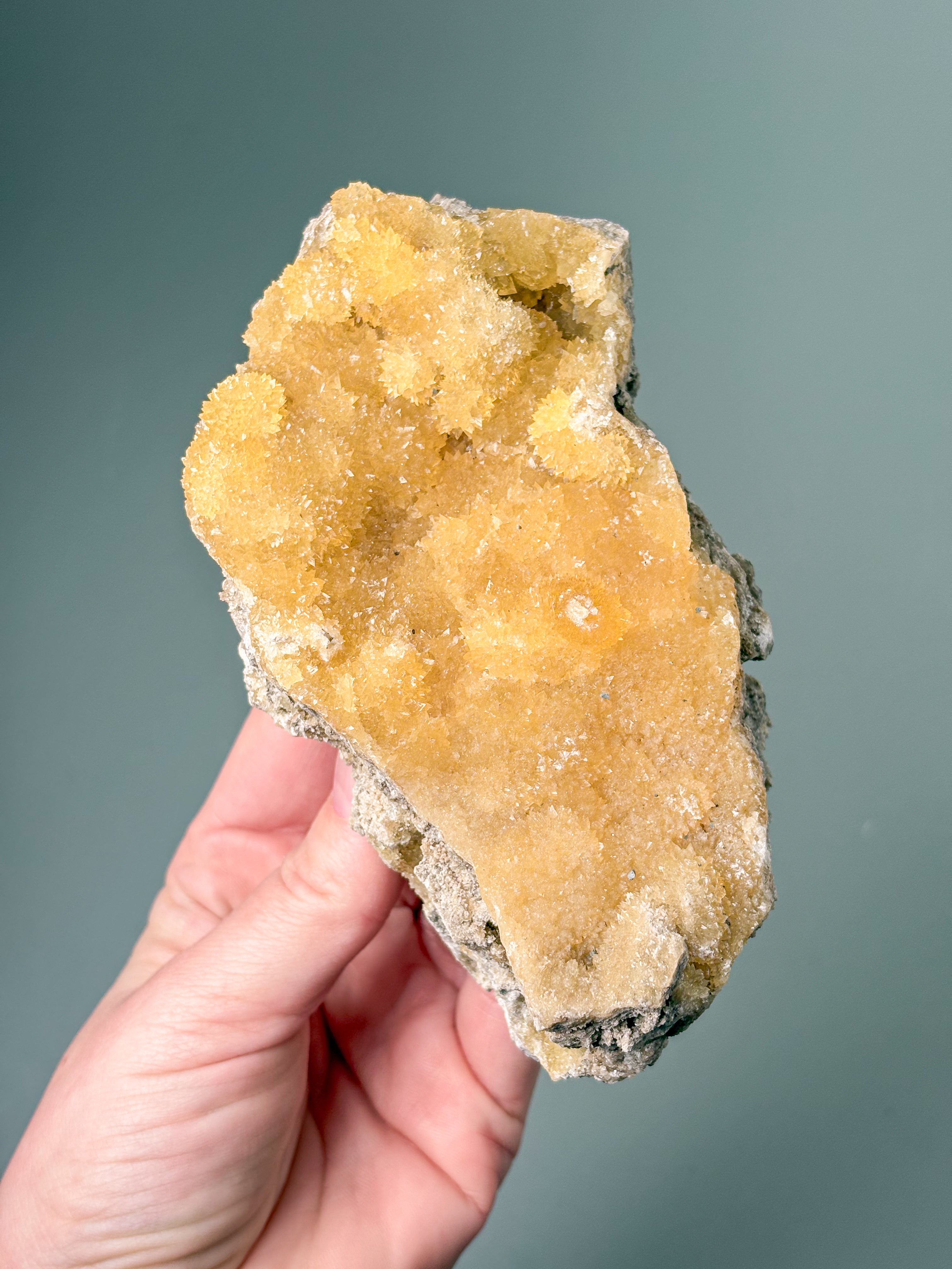 Sunshine Calcit Klynge (Nr. 3) Eksklusiv Kvalitet