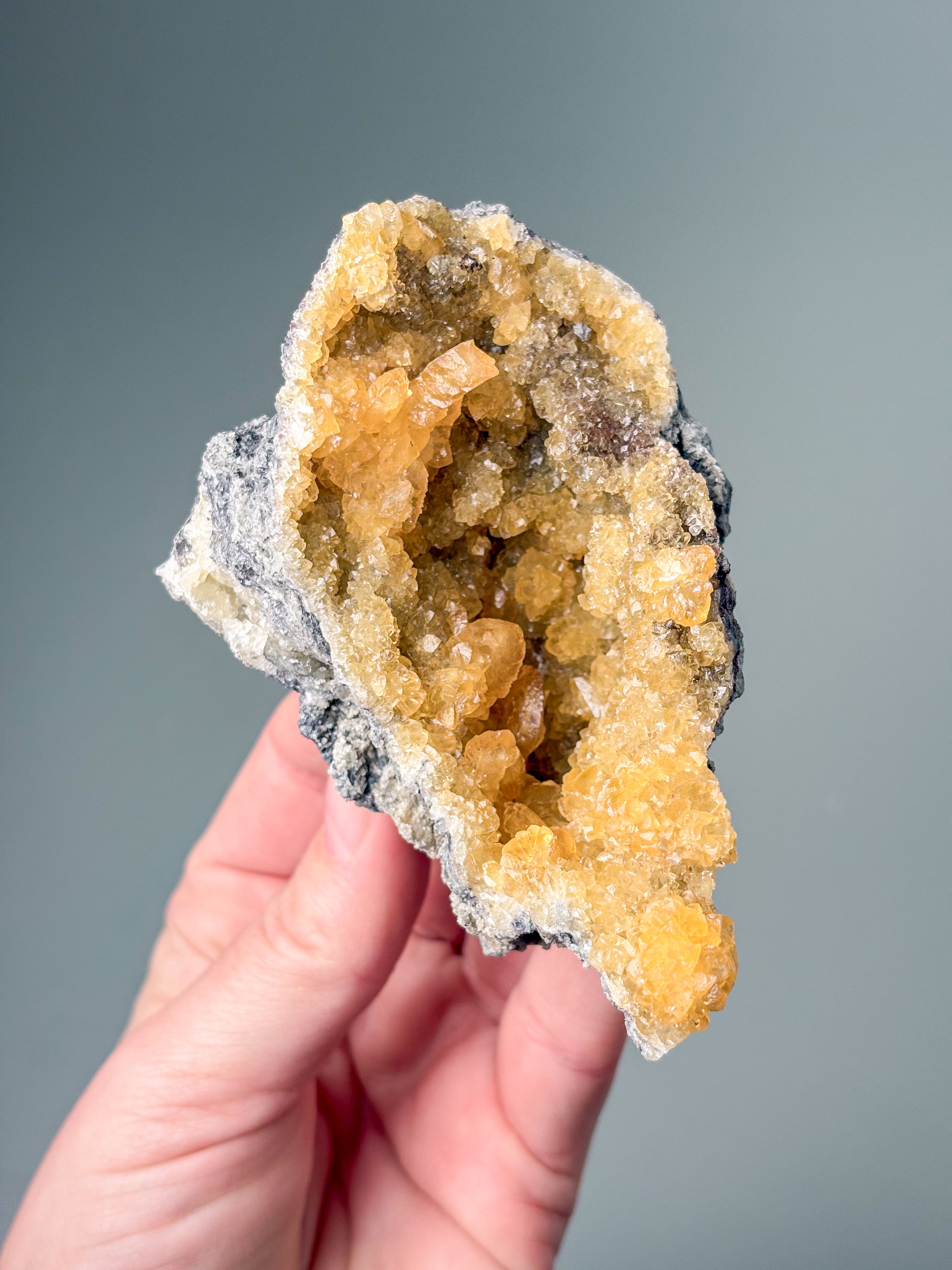 Sunshine Calcit Klynge (Nr. 4) Eksklusiv Kvalitet