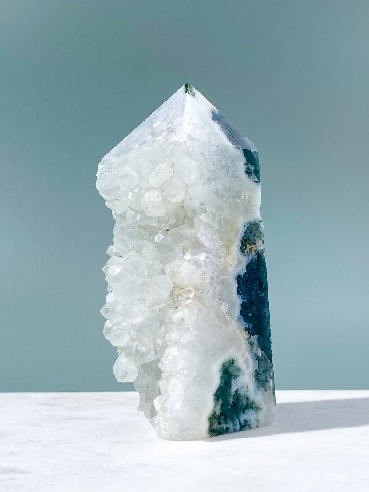 Druzy Moss Agat Torn (Nr. 5)