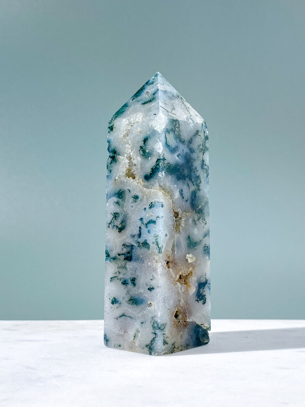 Druzy Moss-agat Torn (Nr. 13)