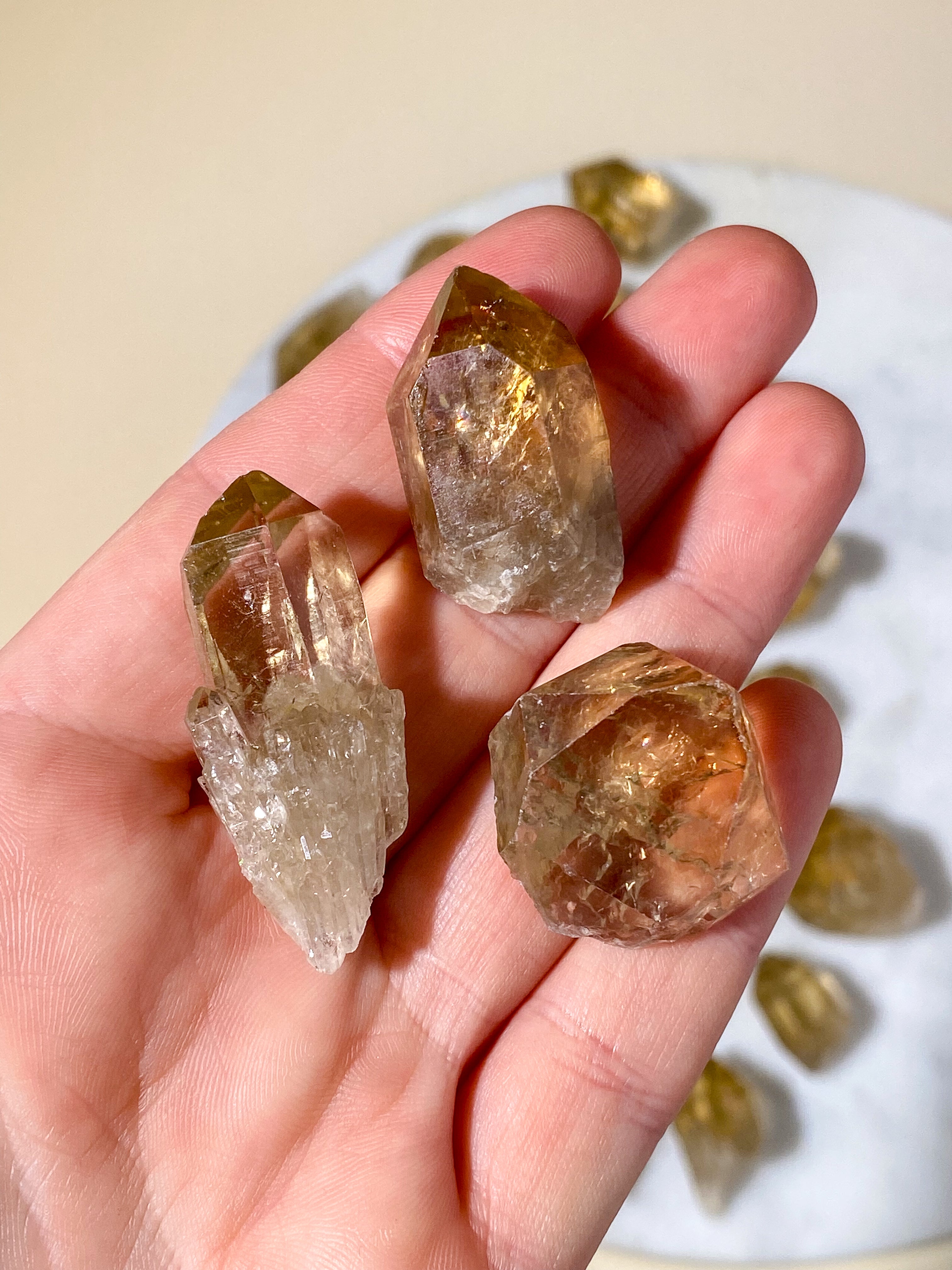 Kundalini citrin spets (liten)